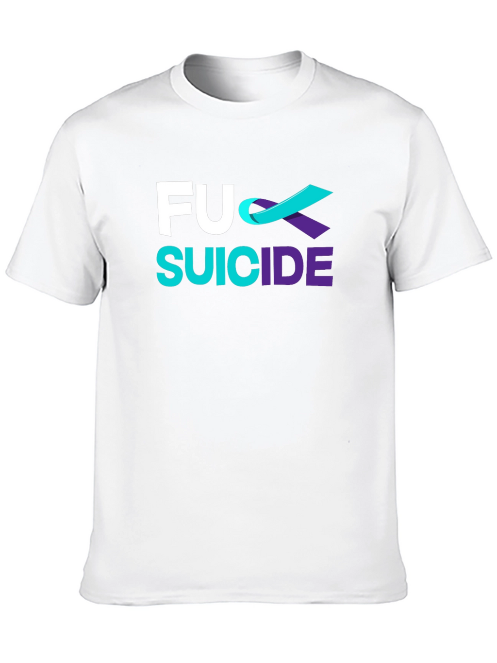 T-Shirt: F Su***de Graphic Print Tee