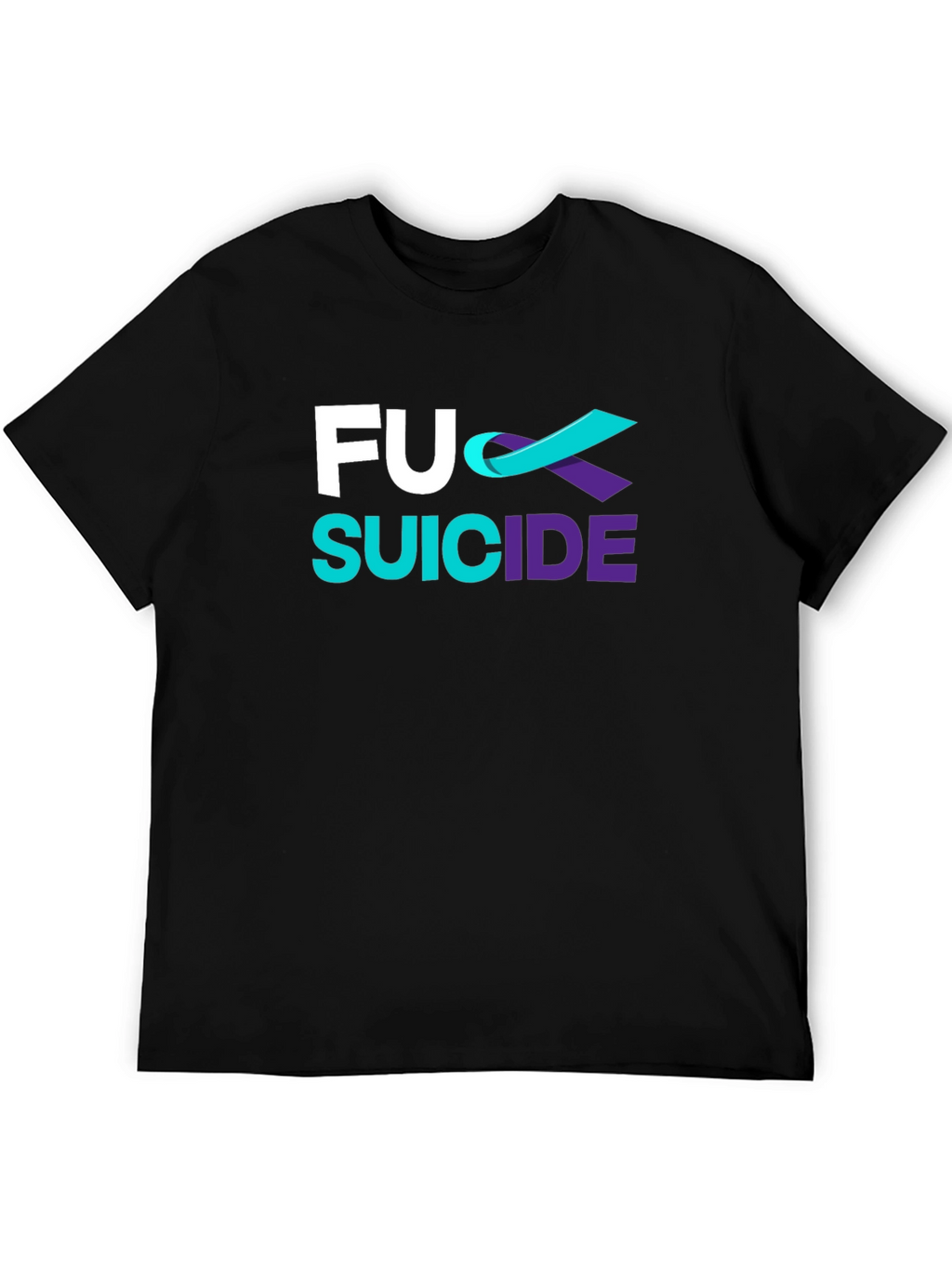 T-Shirt: F Su***de Graphic Print Tee