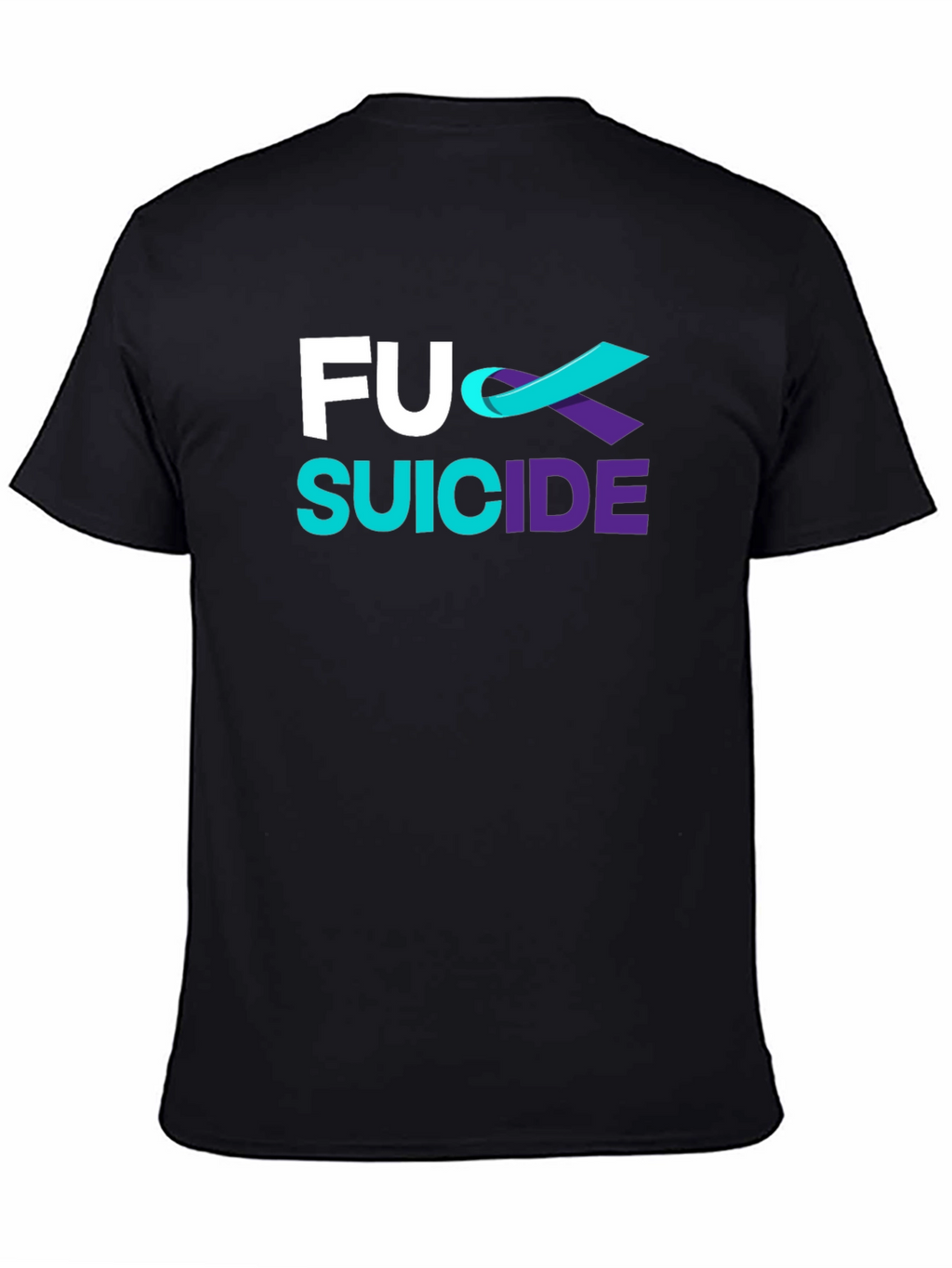 T-Shirt: F Su***de Graphic Print Tee