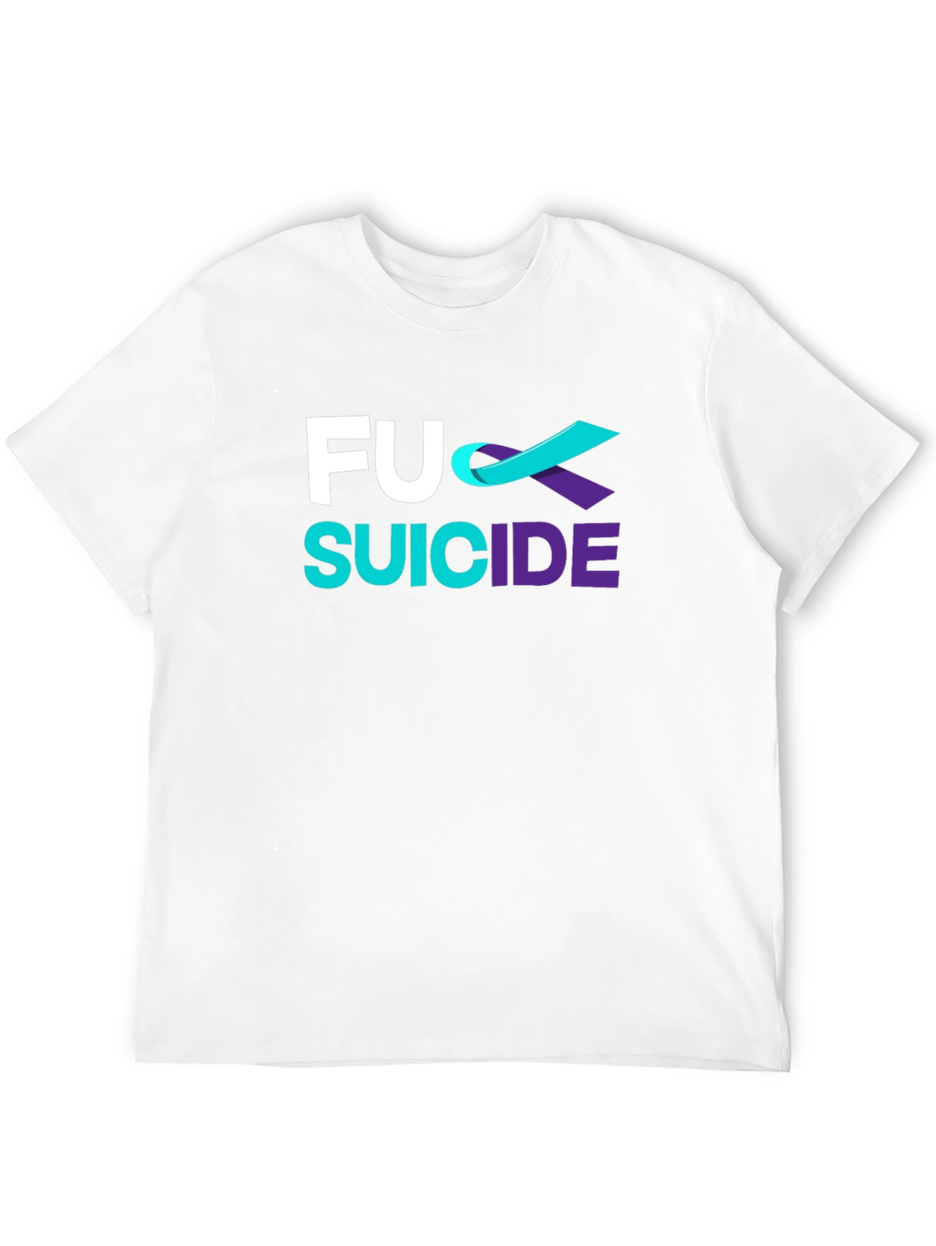 T-Shirt: F Su***de Graphic Print Tee