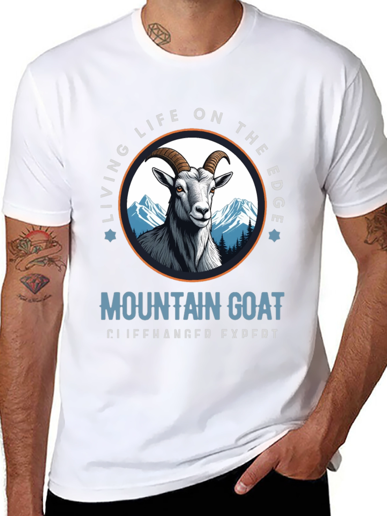 Mountain Goat Cliffhanger Expert T-Shirt