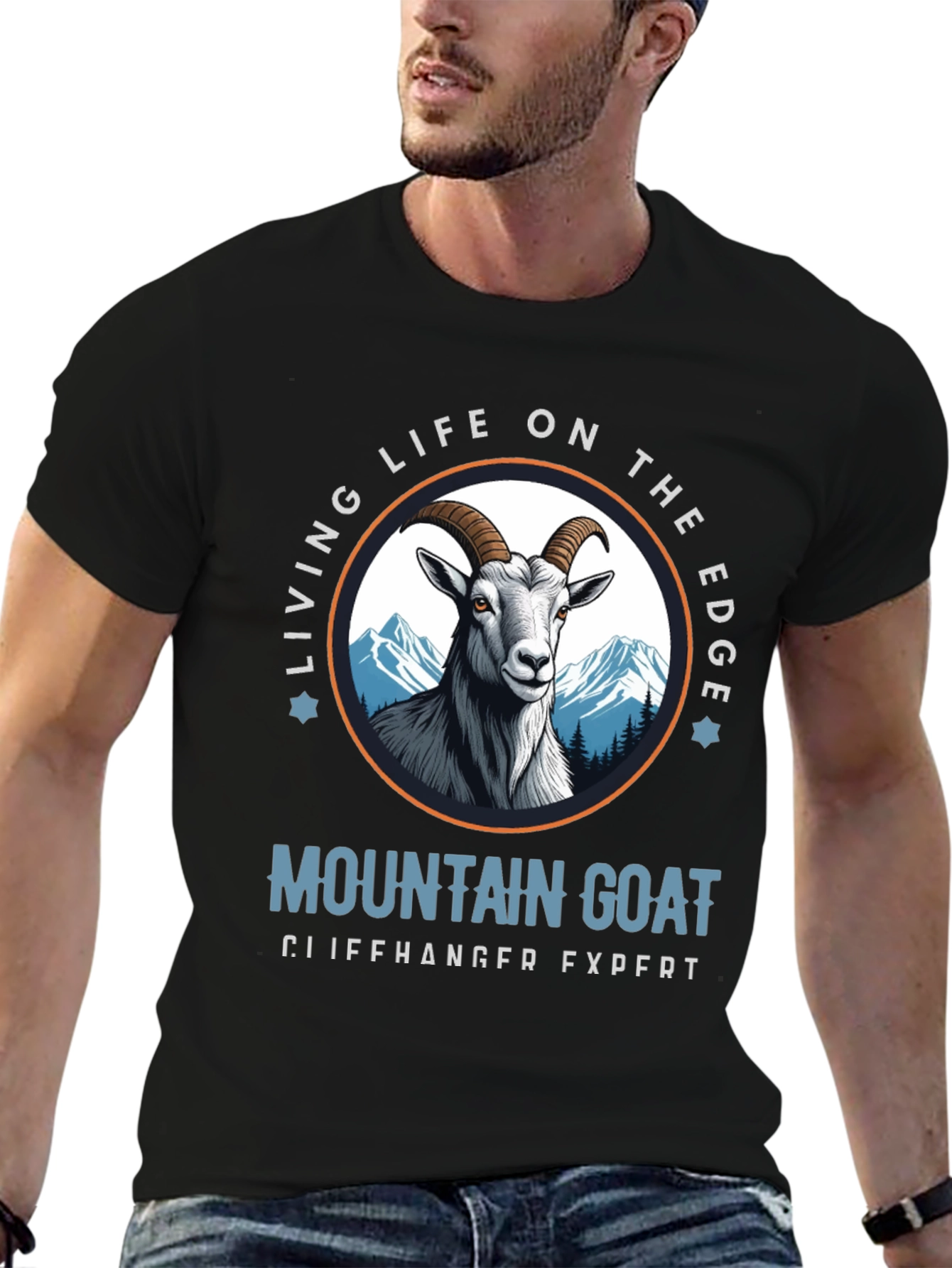 Mountain Goat Cliffhanger Expert T-Shirt