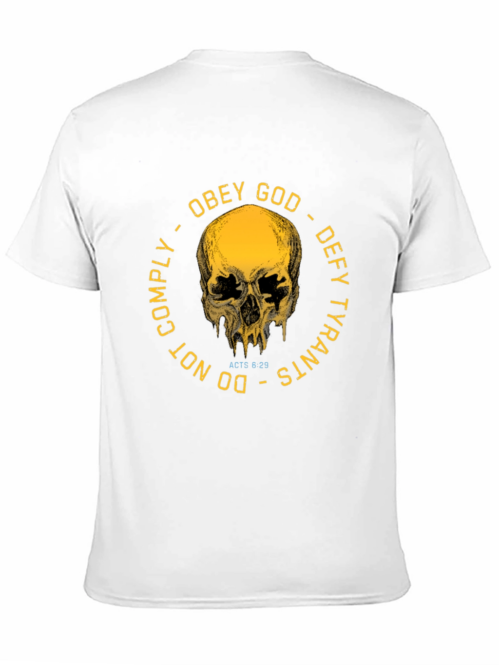 Obey God Defy Tyrants Graphic T-Shirt