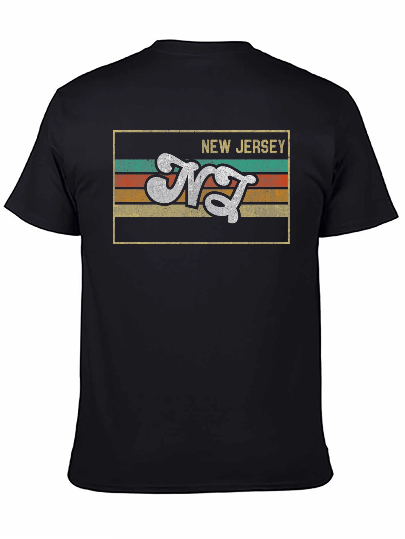 Retro New Jersey Graphic T-Shirt