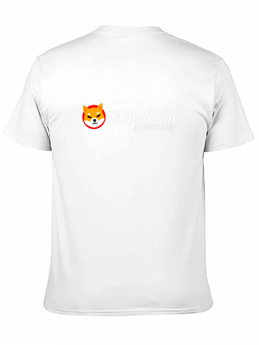 Shiba Coin Accepted Here Black T-Shirt