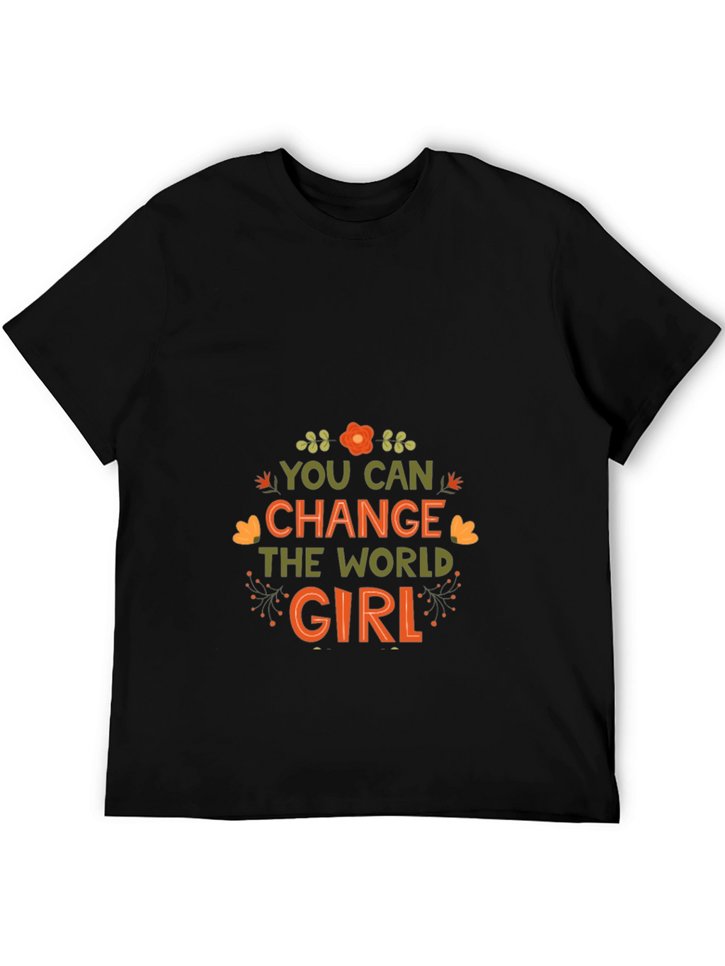 Empowering Girls Tee: Change the World