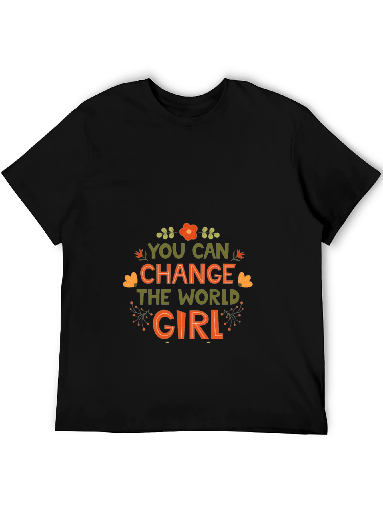 Empowering Girls Tee: Change the World
