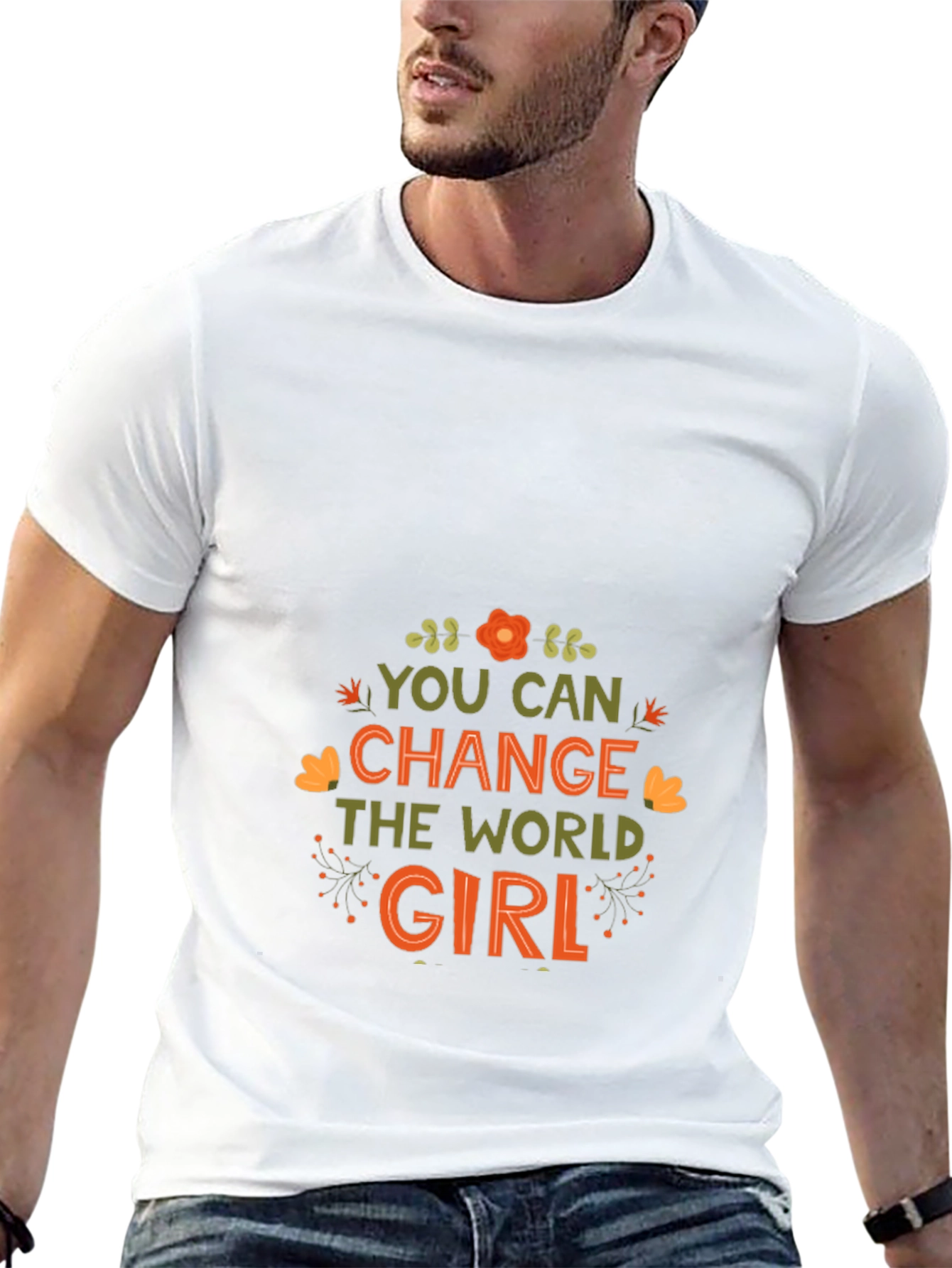 Empowering Girls Tee: Change the World