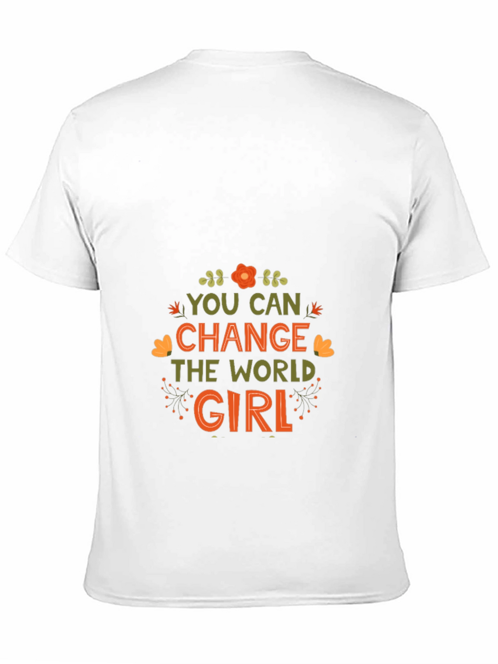 Empowering Girls Tee: Change the World