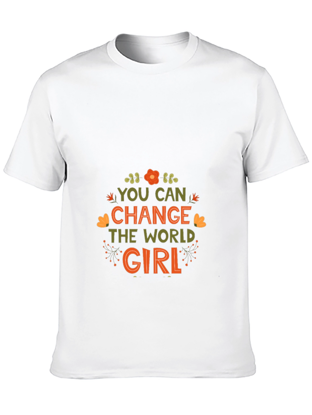 Empowering Girls Tee: Change the World