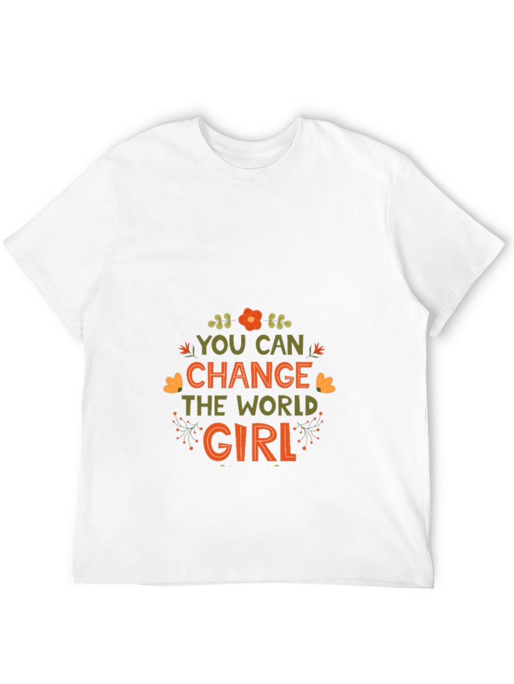 Empowering Girls Tee: Change the World