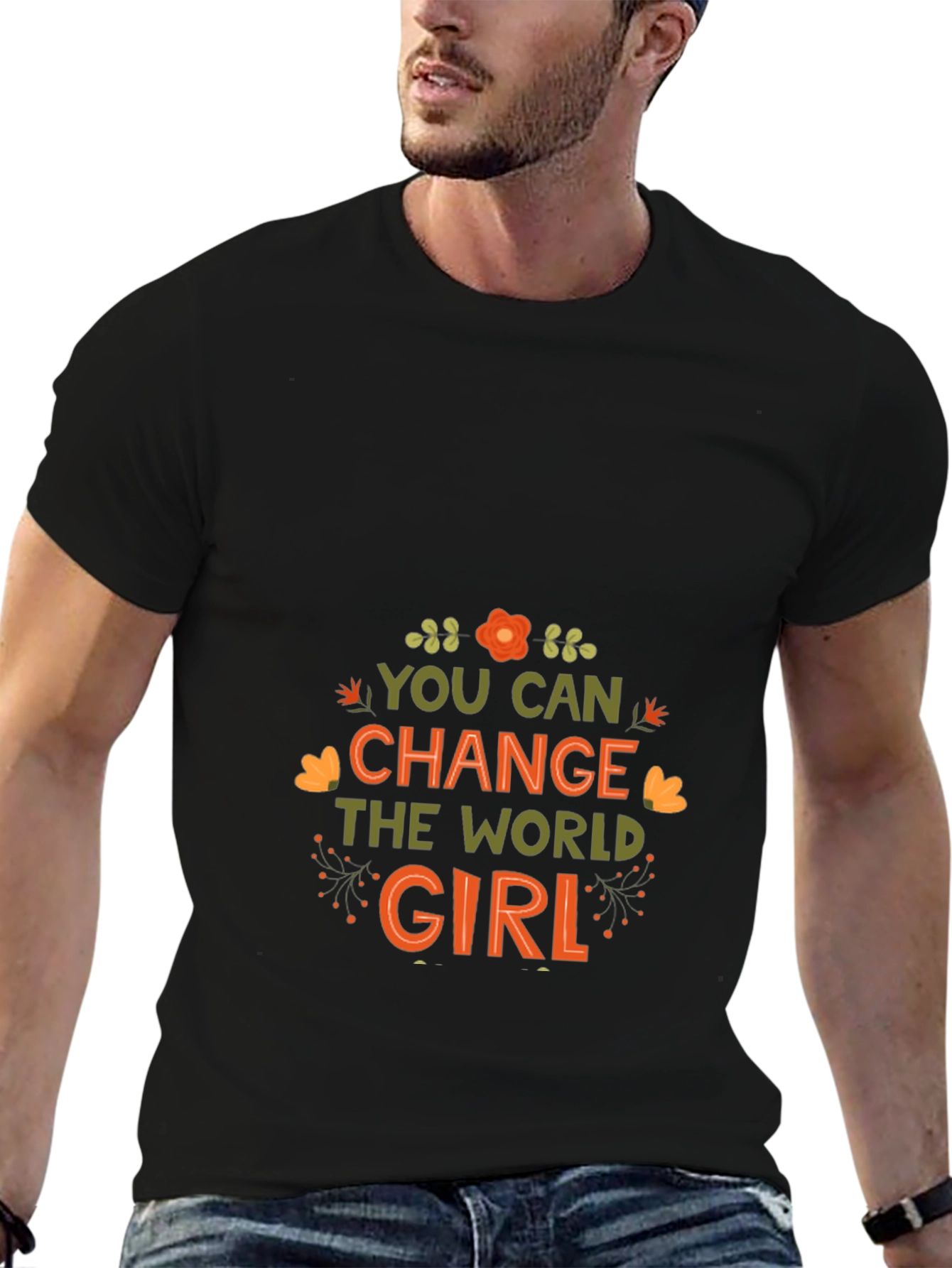 Empowering Girls Tee: Change the World