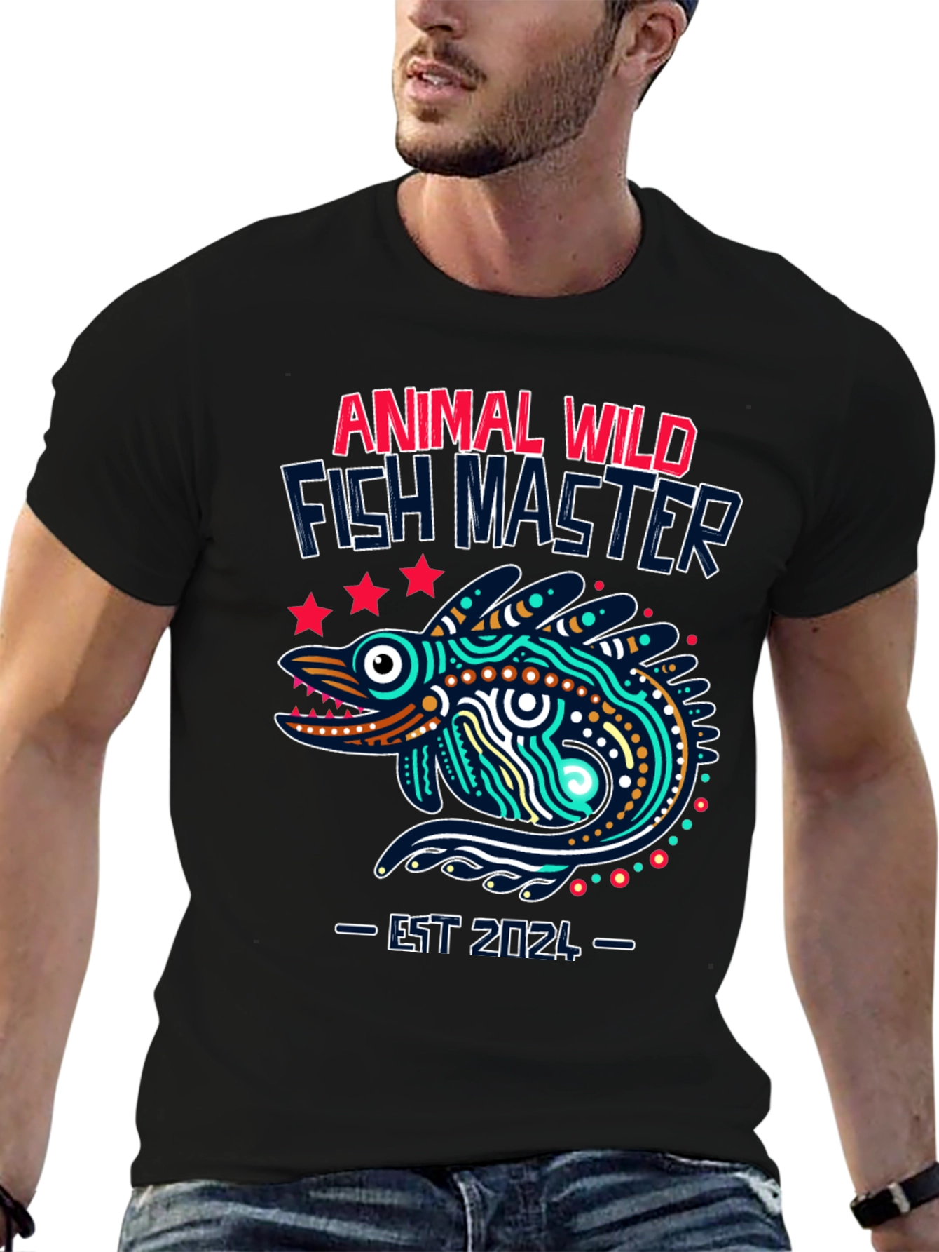 Animal Wild Fish Master T-Shirt