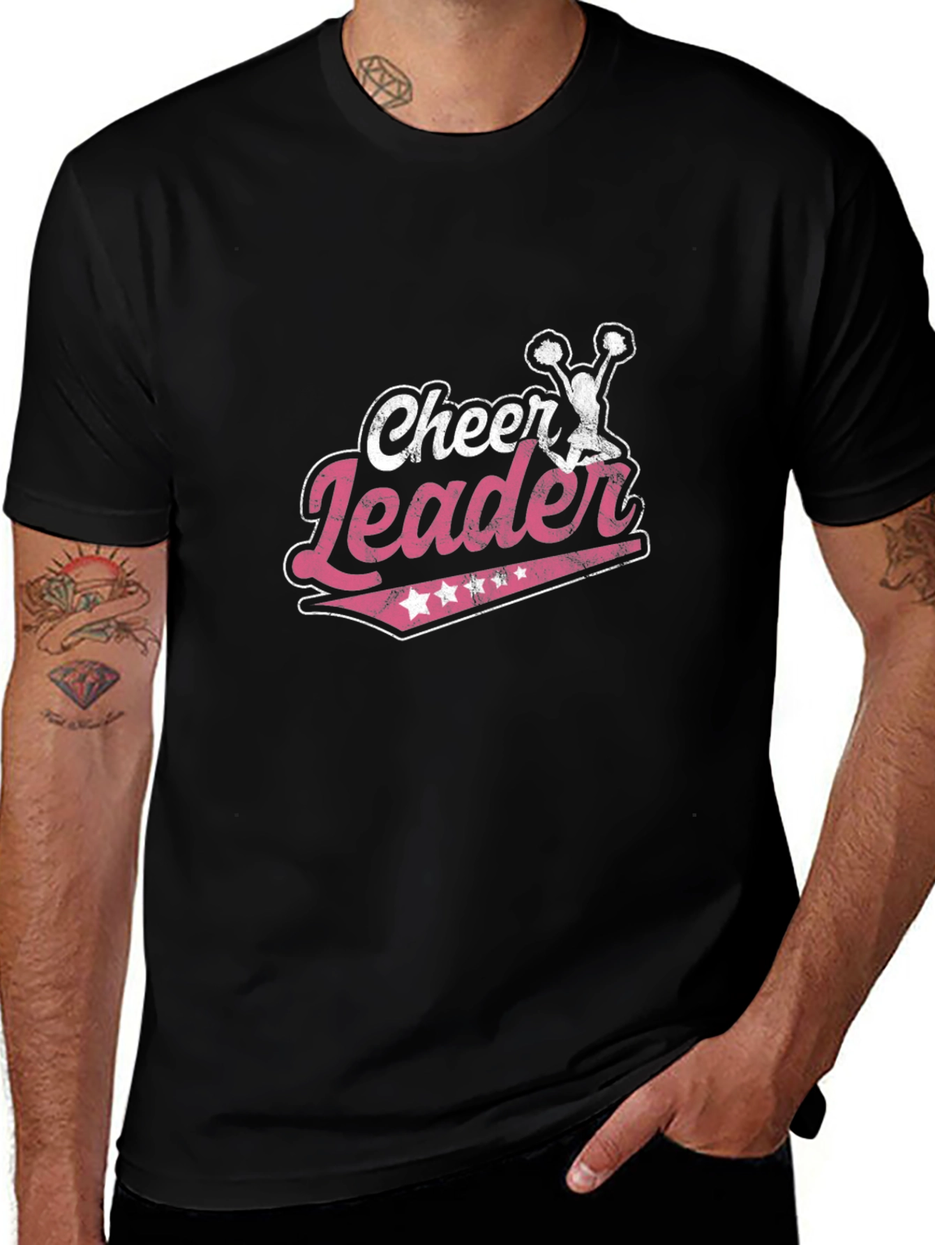 Cheerleader Graphic T-Shirt