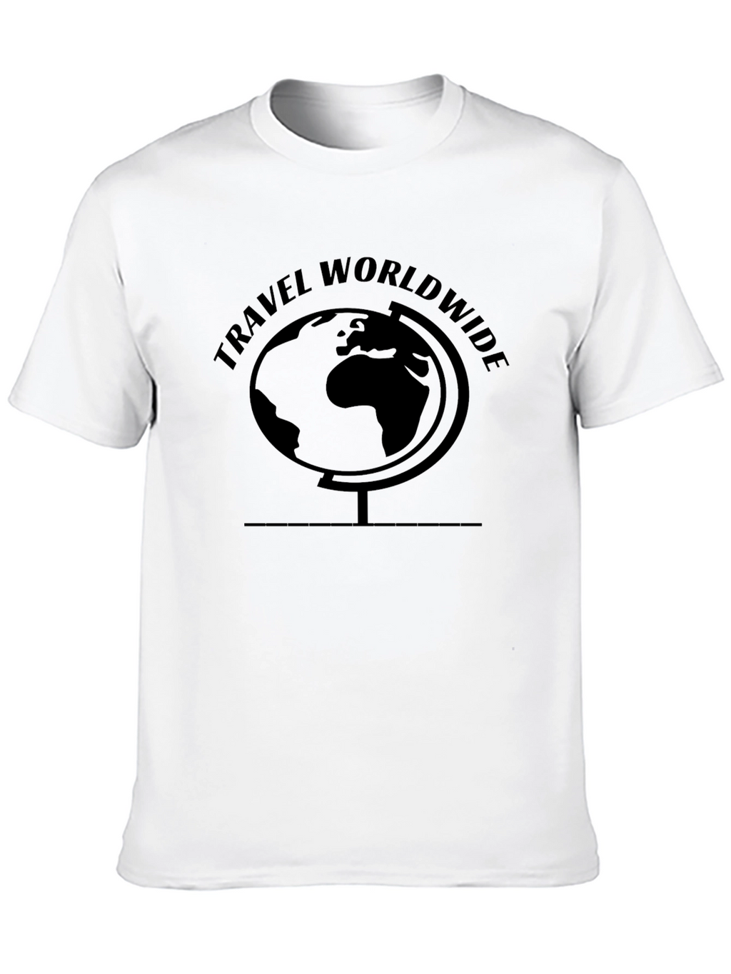 Travel Worldwide Globe Graphic T-Shirt