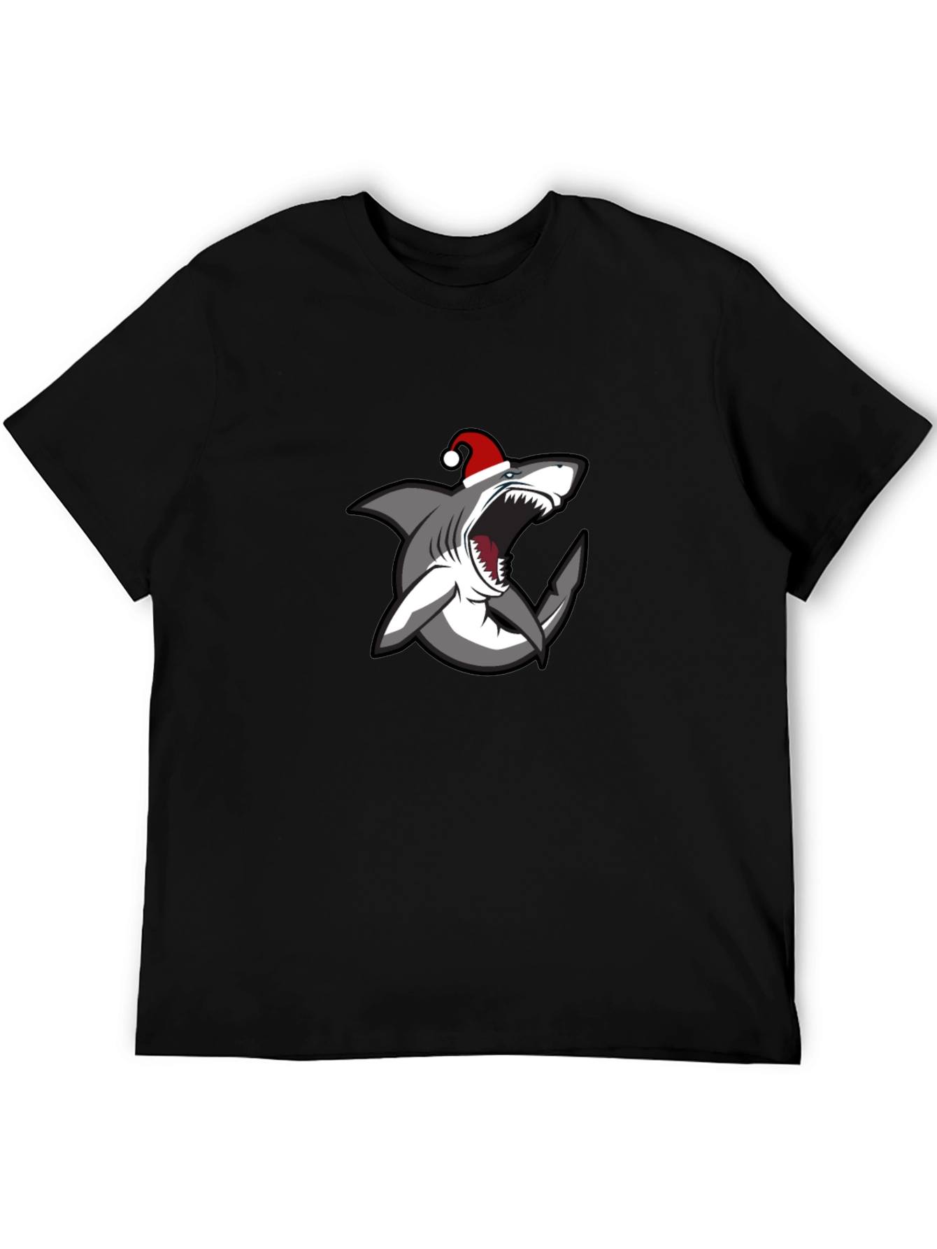 Shark Christmas T-Shirt - Holiday Tee