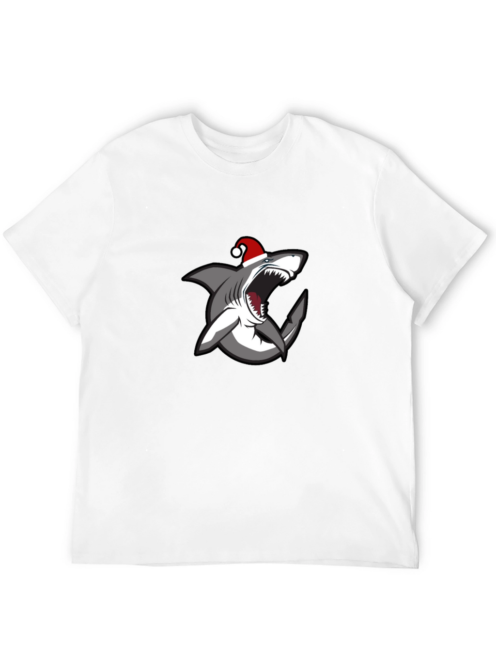 Shark Christmas T-Shirt - Holiday Tee