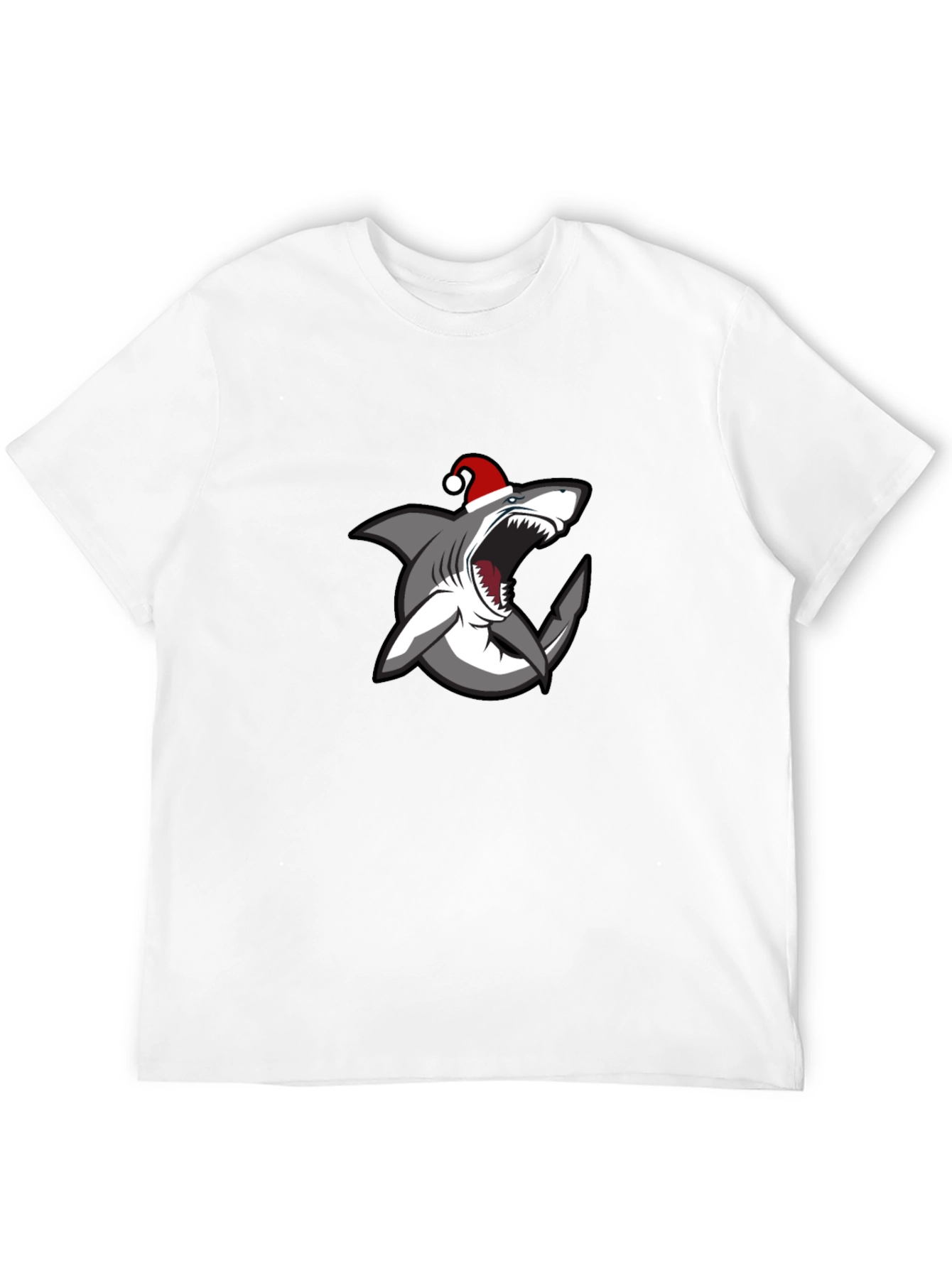 Shark Christmas T-Shirt - Holiday Tee