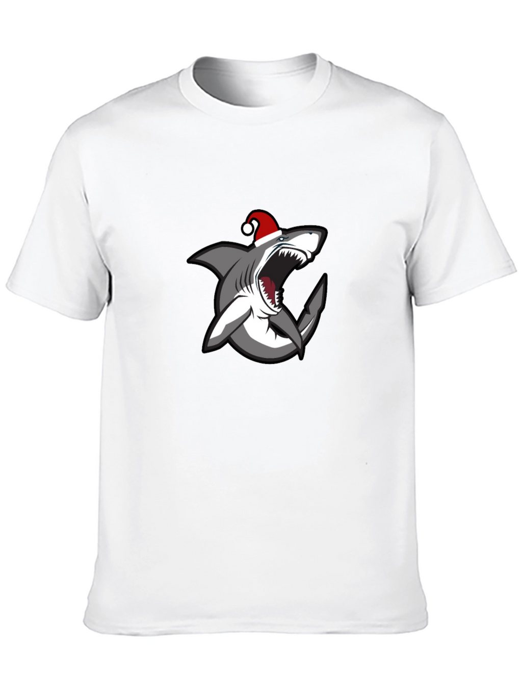 Shark Christmas T-Shirt - Holiday Tee