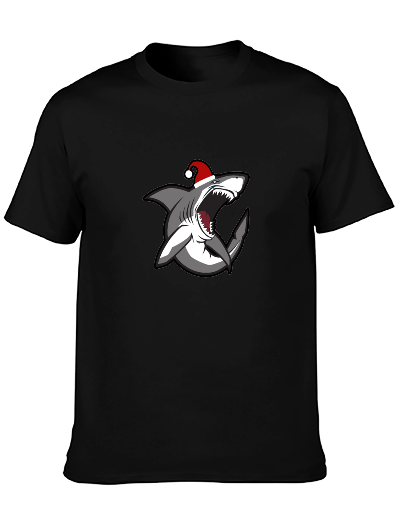 Shark Christmas T-Shirt - Holiday Tee