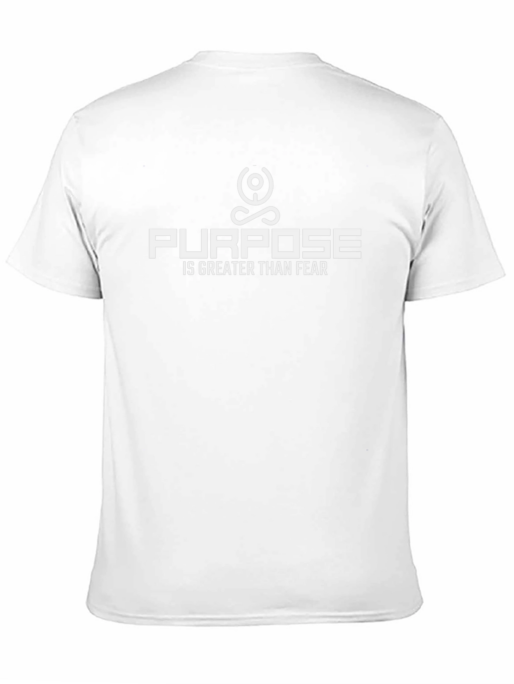 Purpose is Greater Than Fear Black Tee