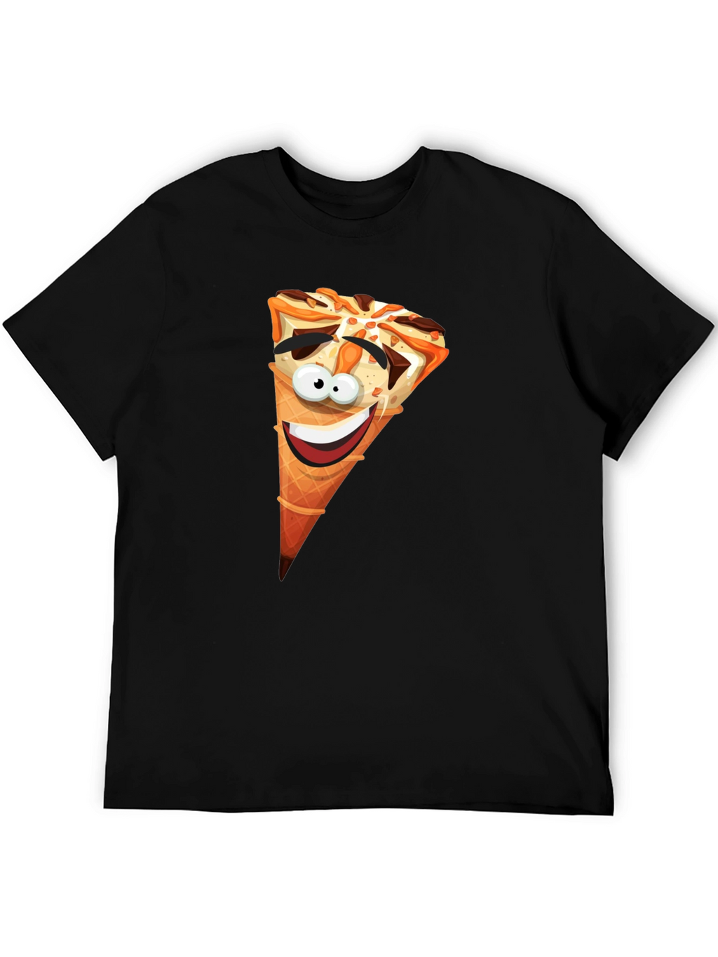 Funny Ice Cream Cone Graphic T-Shirt