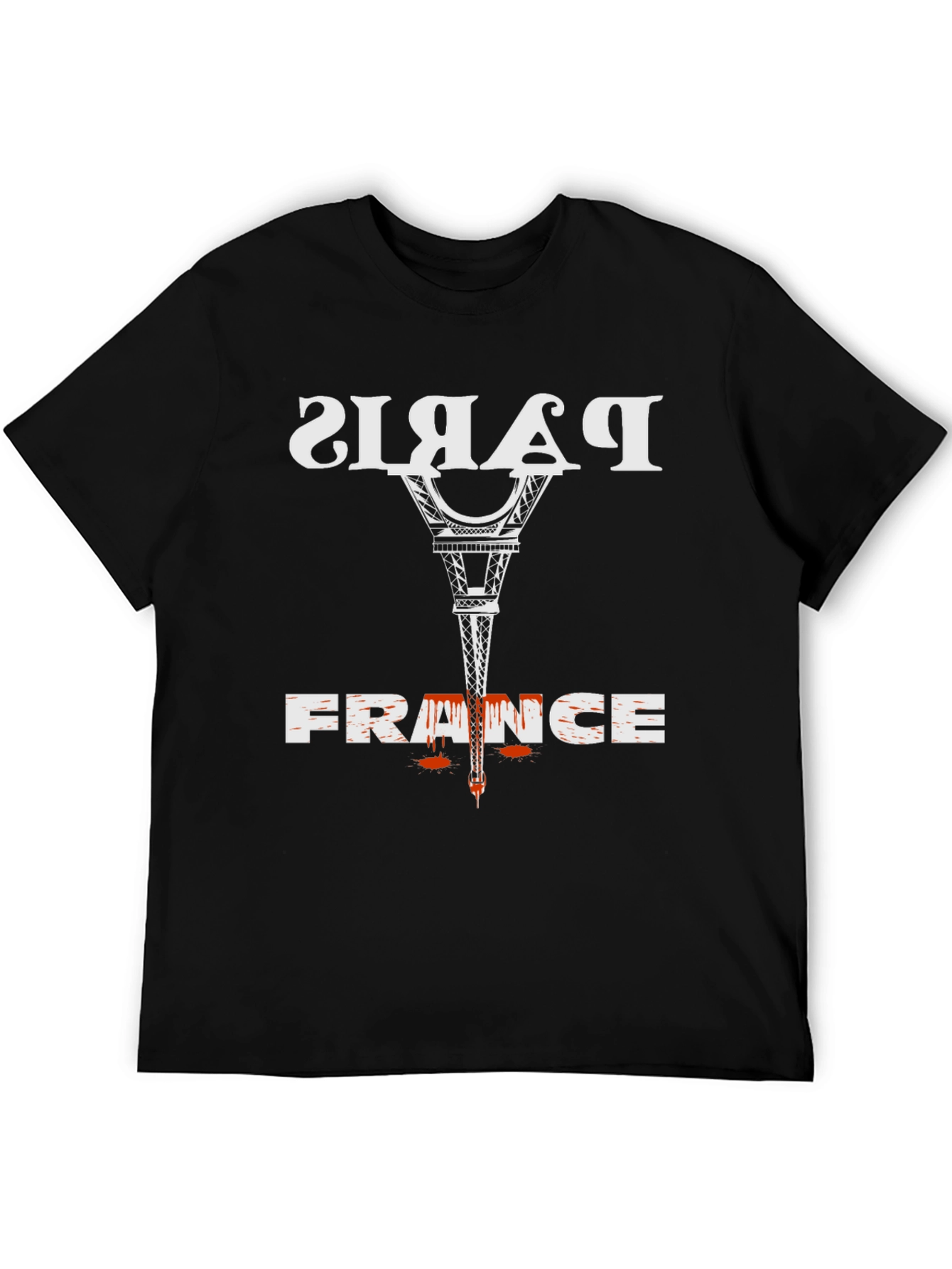 Paris France Graphic Tee - Eiffel Tower