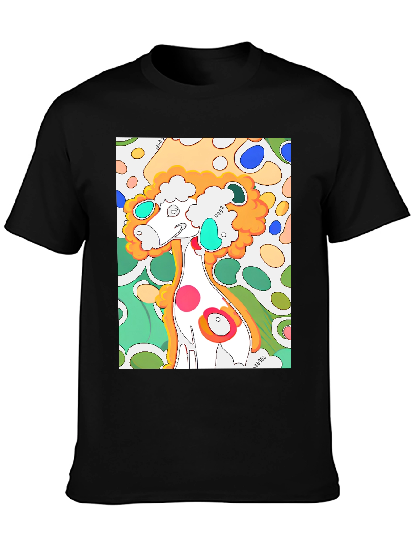 Funky Art Graphic T-Shirt - Quirky Design