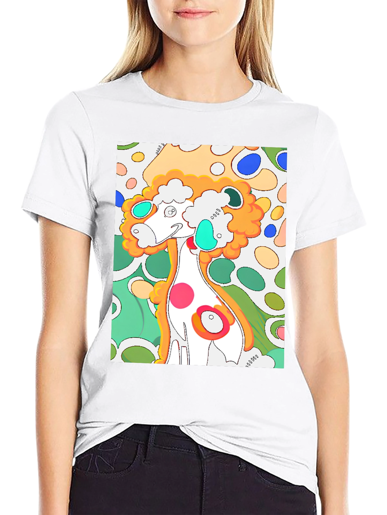 Funky Art Graphic T-Shirt - Quirky Design