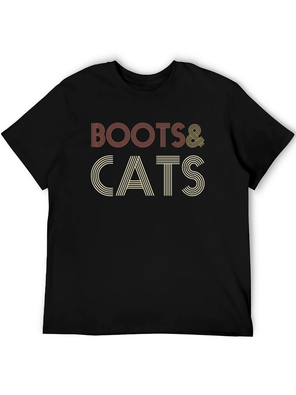 Retro Boots & Cats Graphic Tee