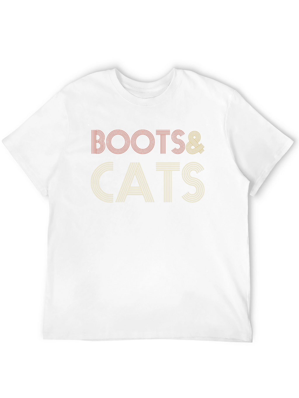 Retro Boots & Cats Graphic Tee