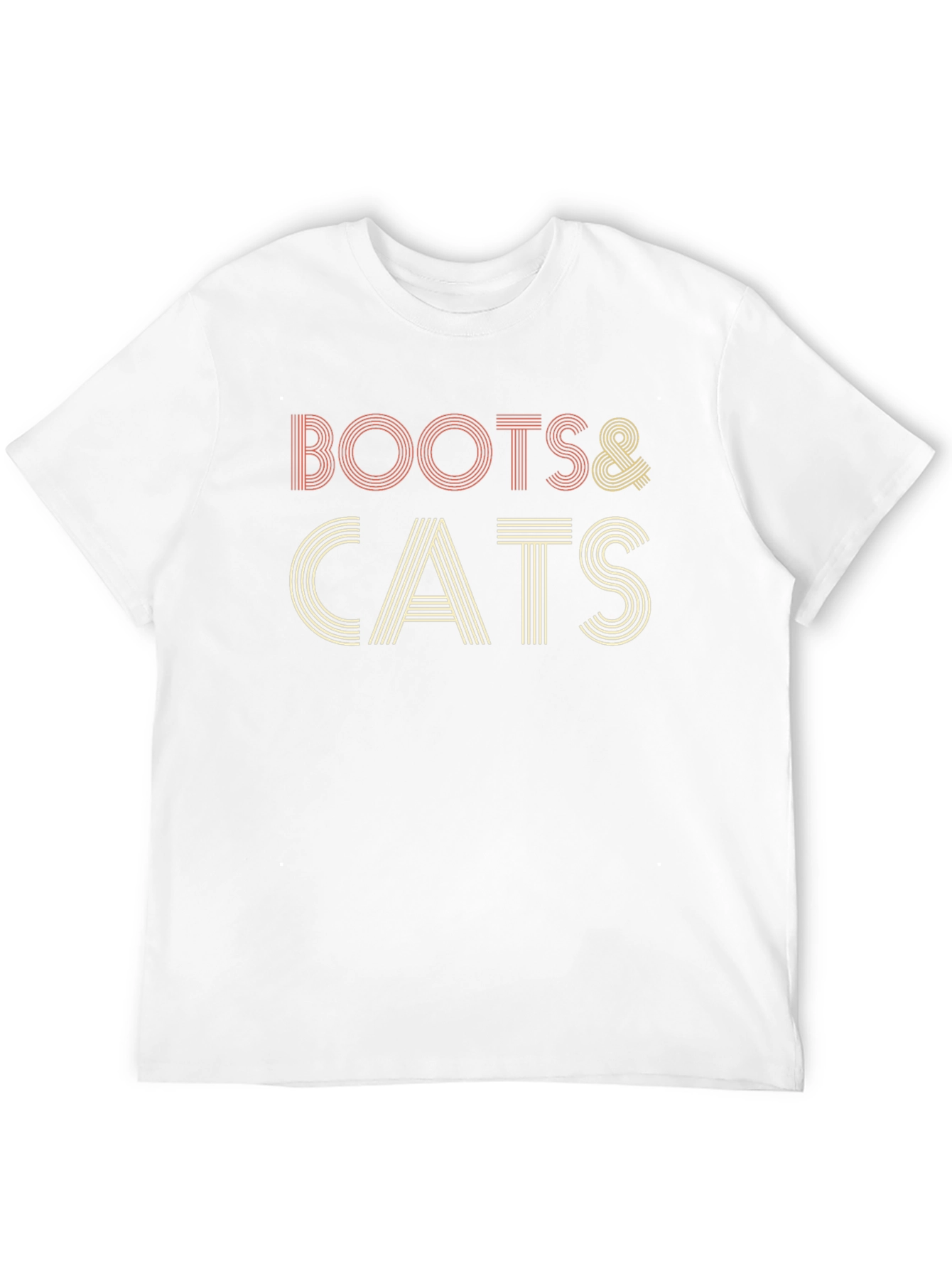 Retro Boots & Cats Graphic Tee