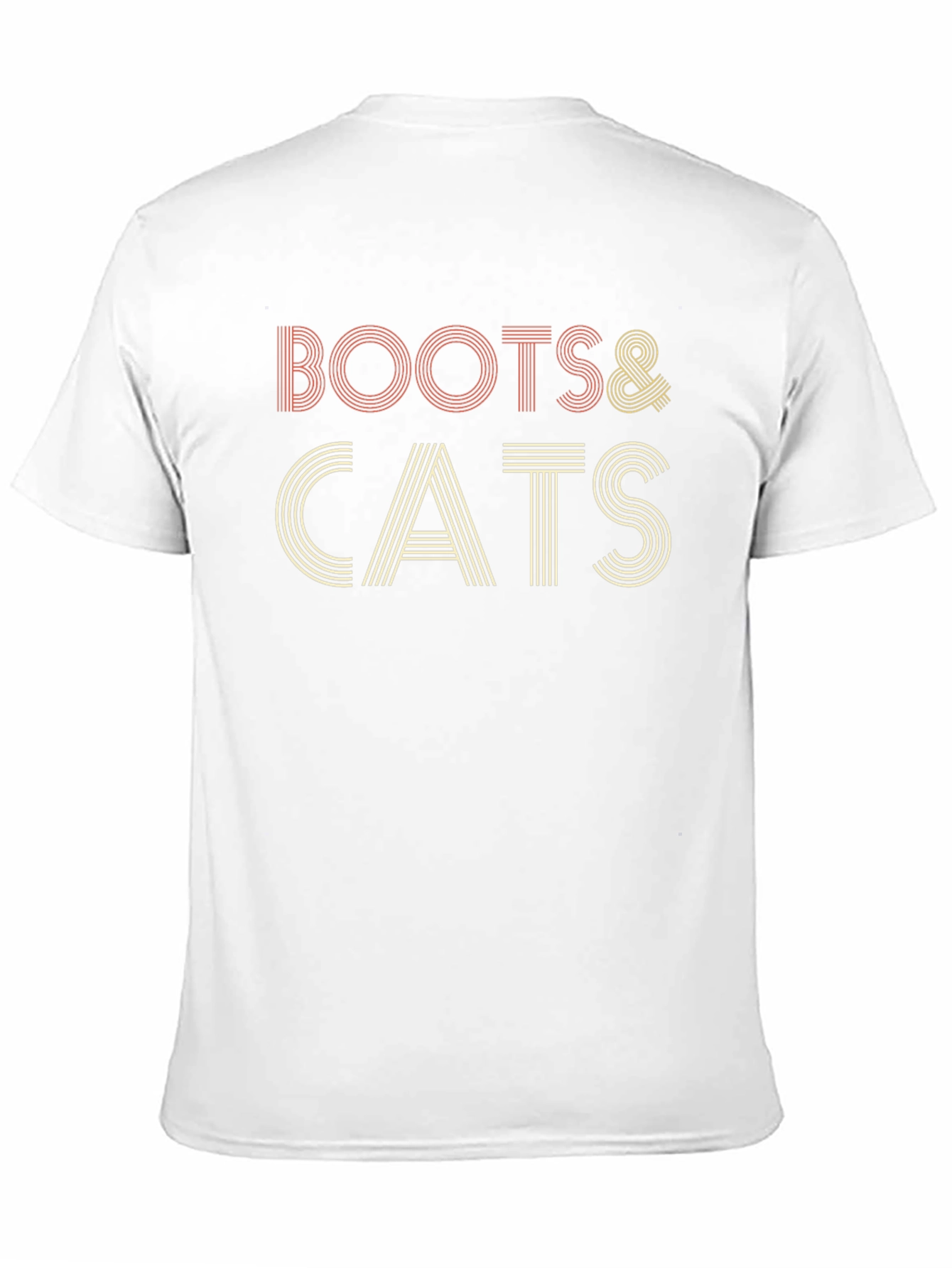 Retro Boots & Cats Graphic Tee
