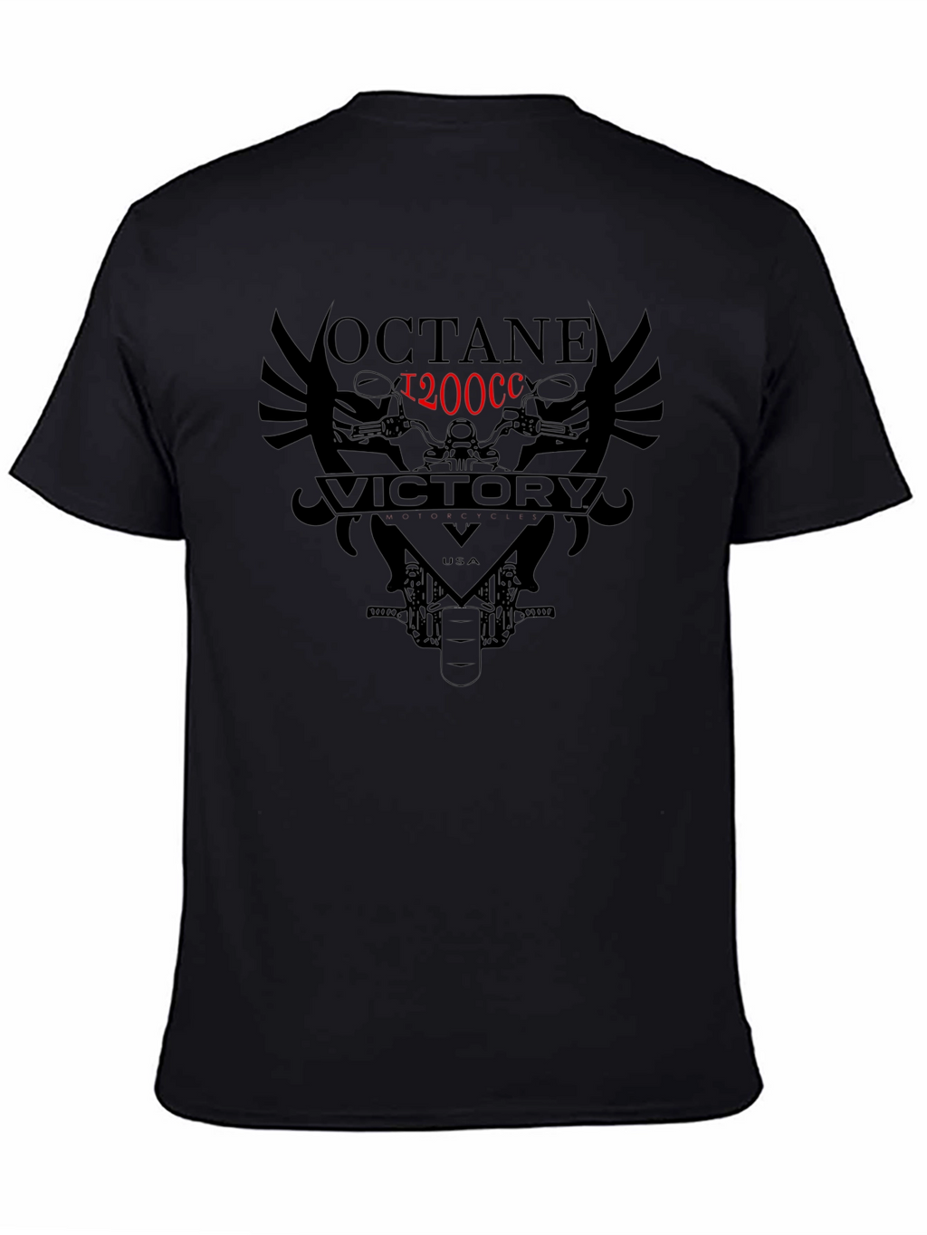 Octane 1200cc Victory Motorcycle Graphic Tee