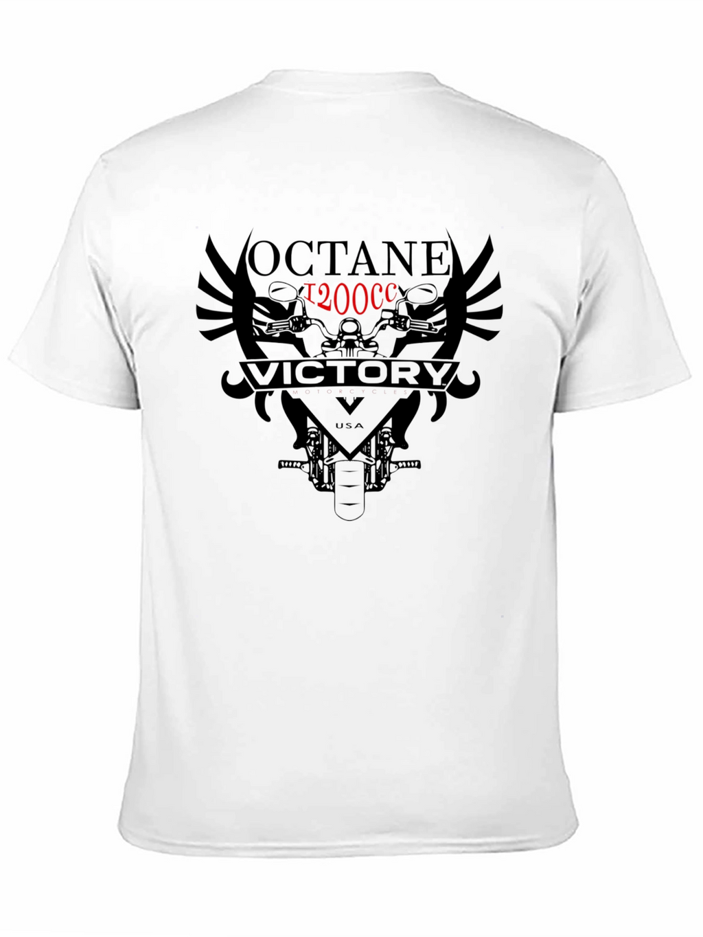 Octane 1200cc Victory Motorcycle Graphic Tee