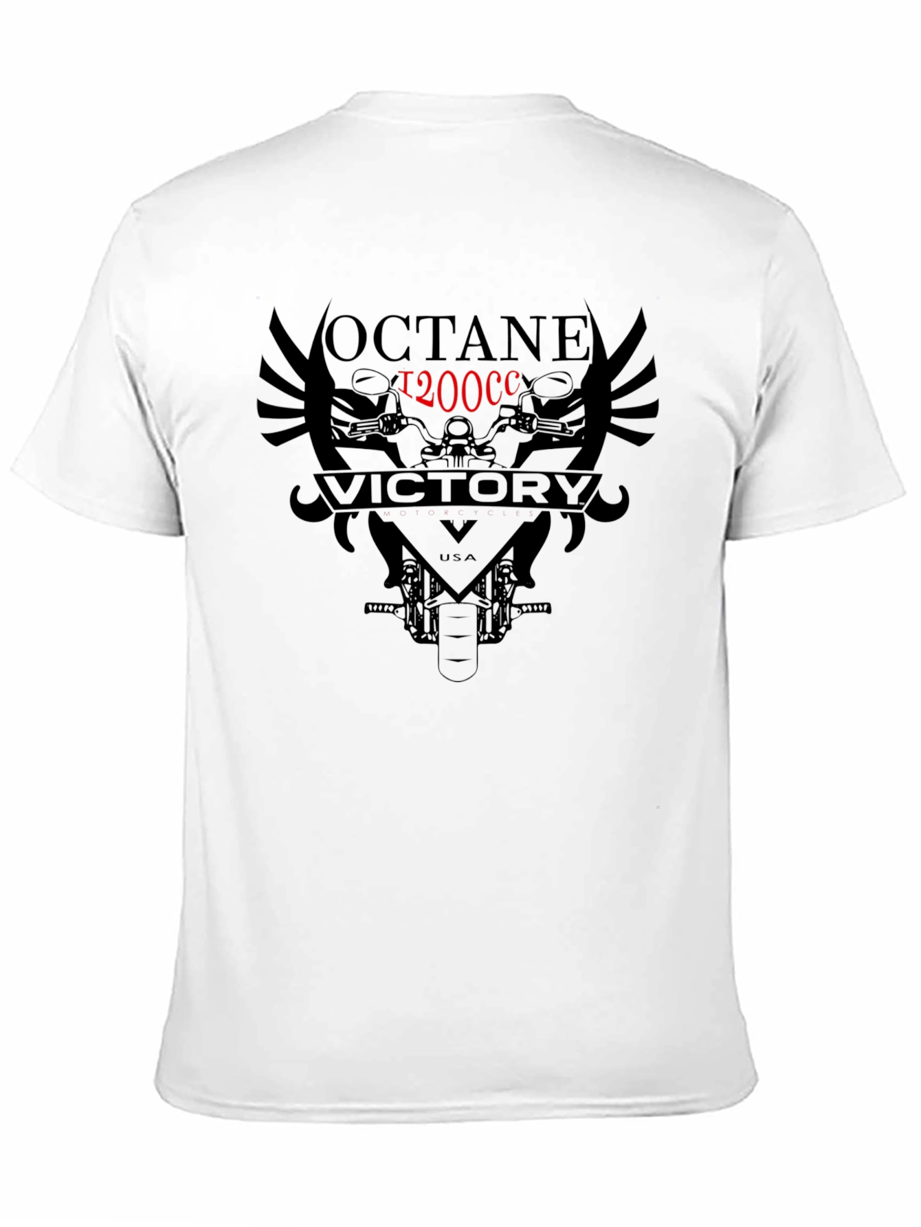 Octane 1200cc Victory Motorcycle Graphic Tee