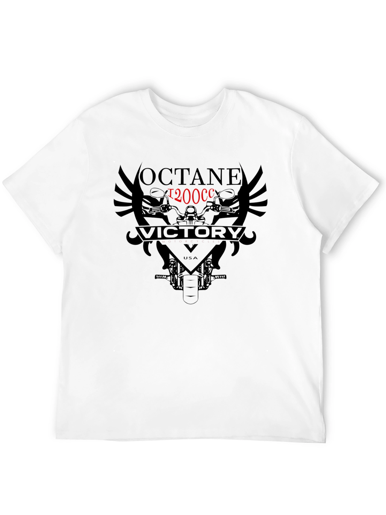 Octane 1200cc Victory Motorcycle Graphic Tee