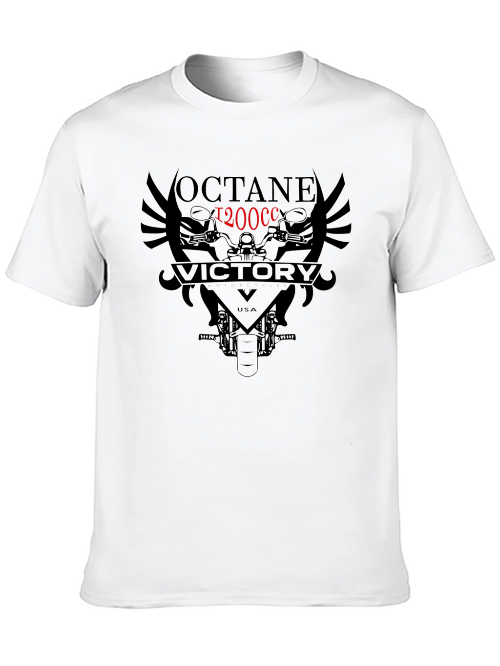 Octane 1200cc Victory Motorcycle Graphic Tee