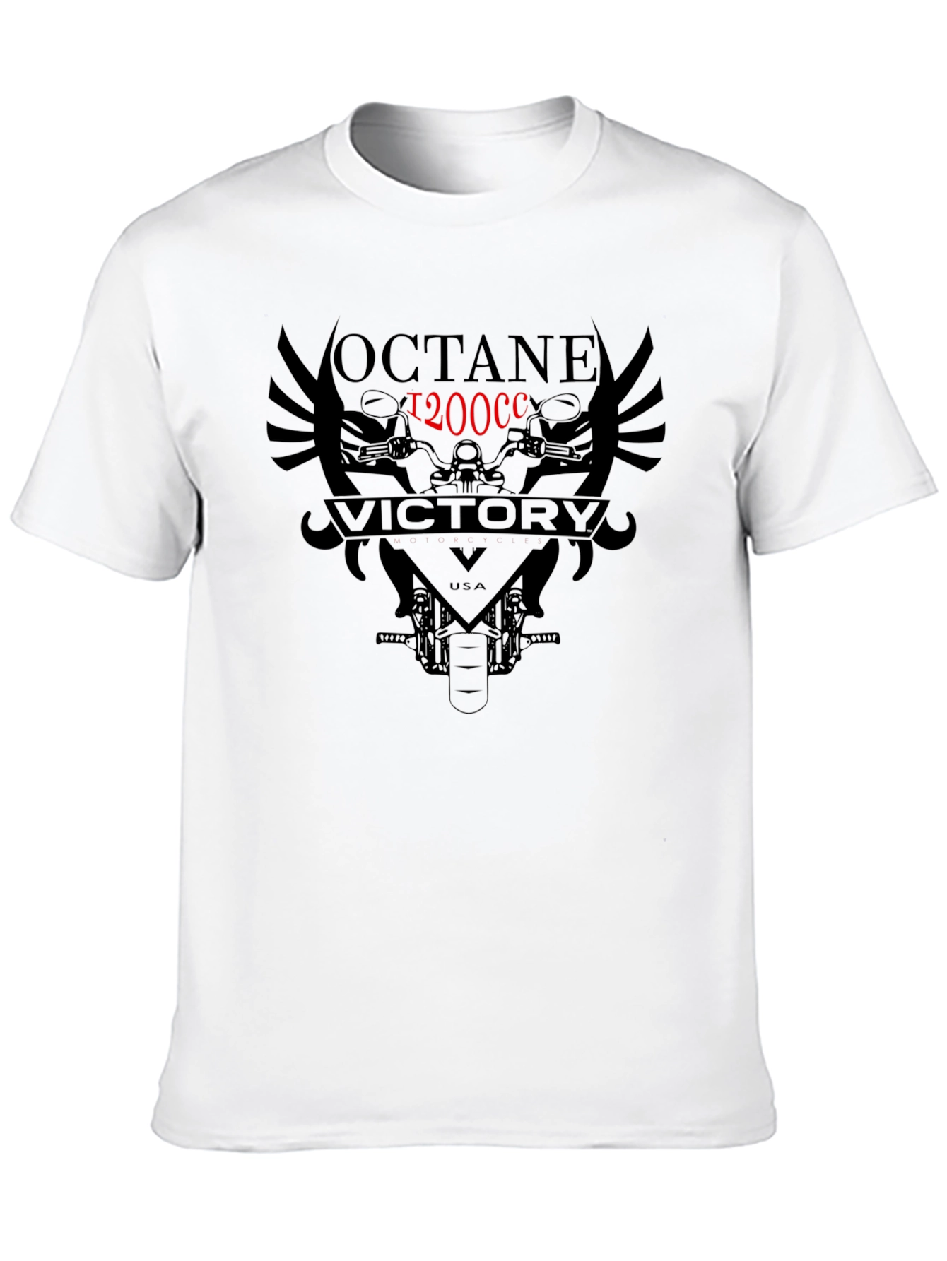 Octane 1200cc Victory Motorcycle Graphic Tee