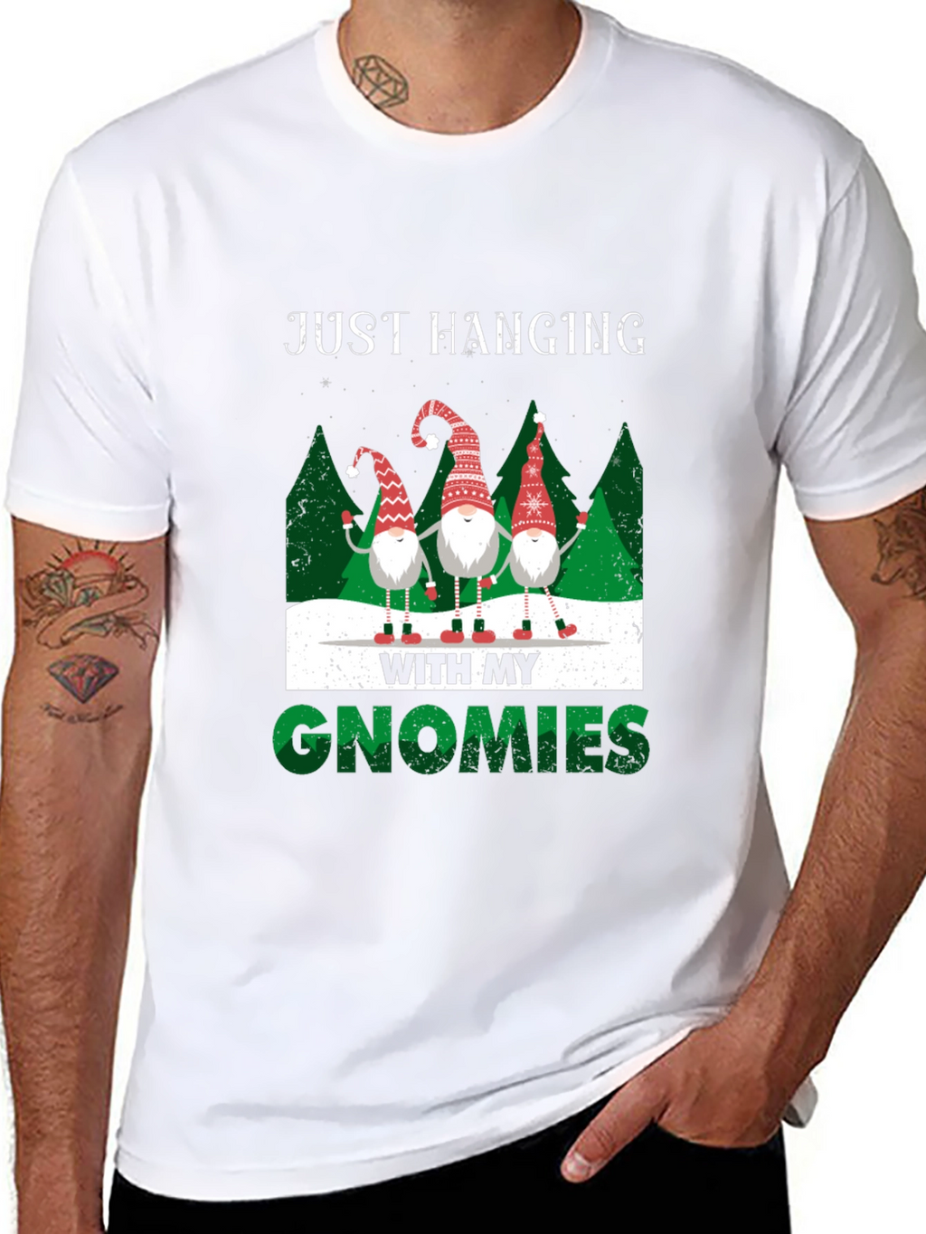 Just Hanging With My Gnomies T-Shirt