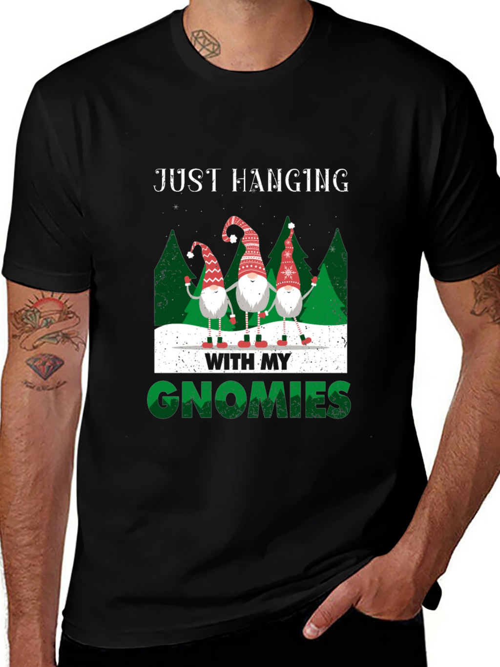 Just Hanging With My Gnomies T-Shirt