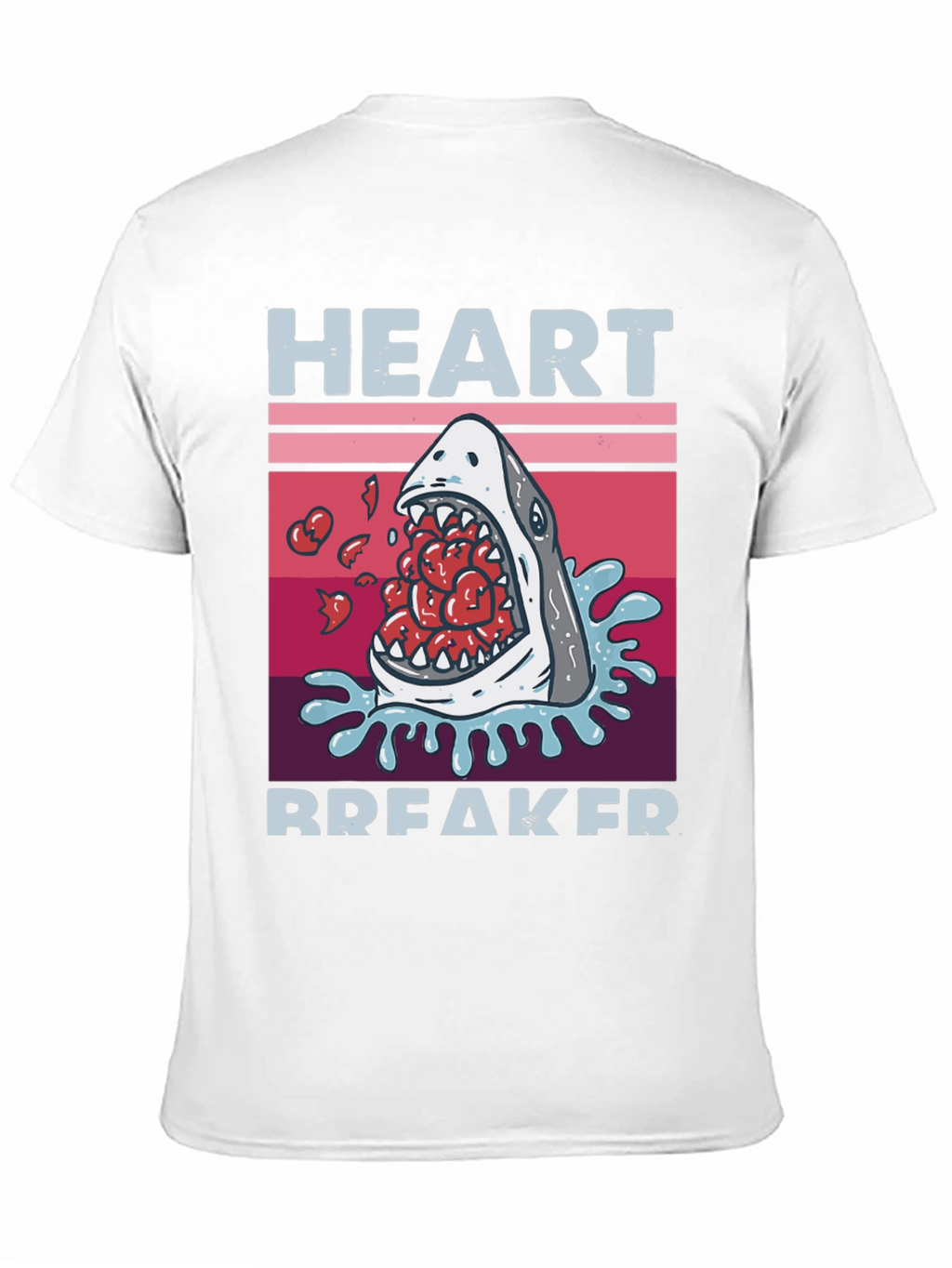 Heartbreaker Shark Graphic T-Shirt