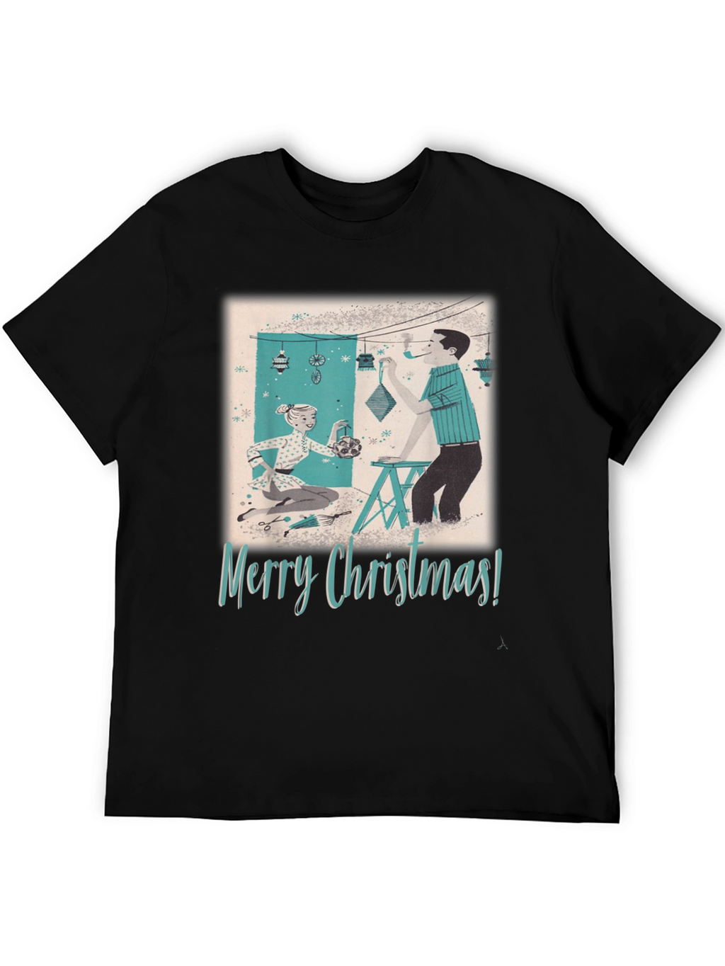 Retro Merry Christmas T-Shirt