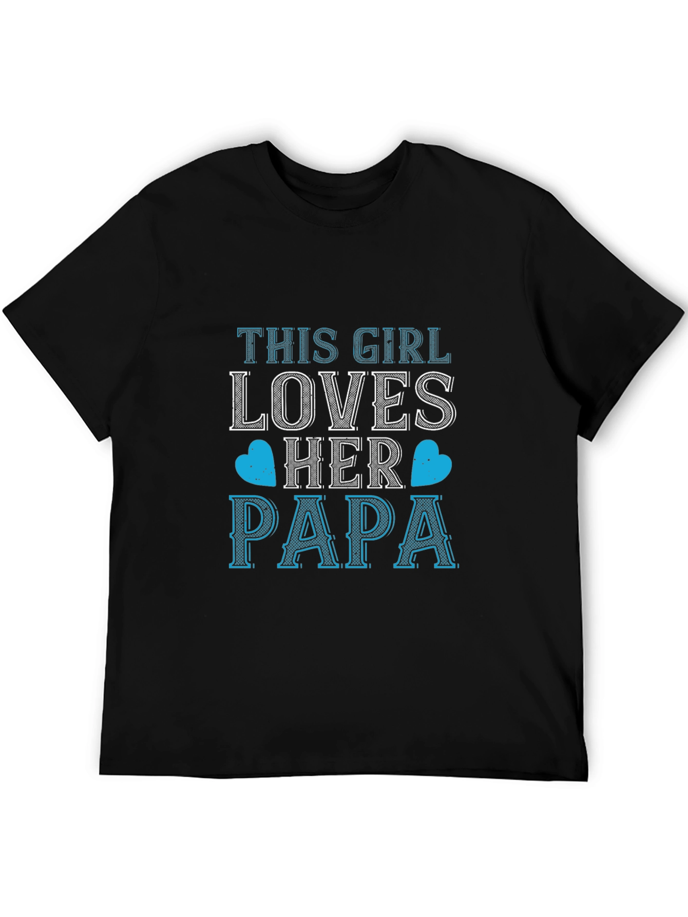 This Girl Loves Her Papa T-Shirt - Gift for Dad