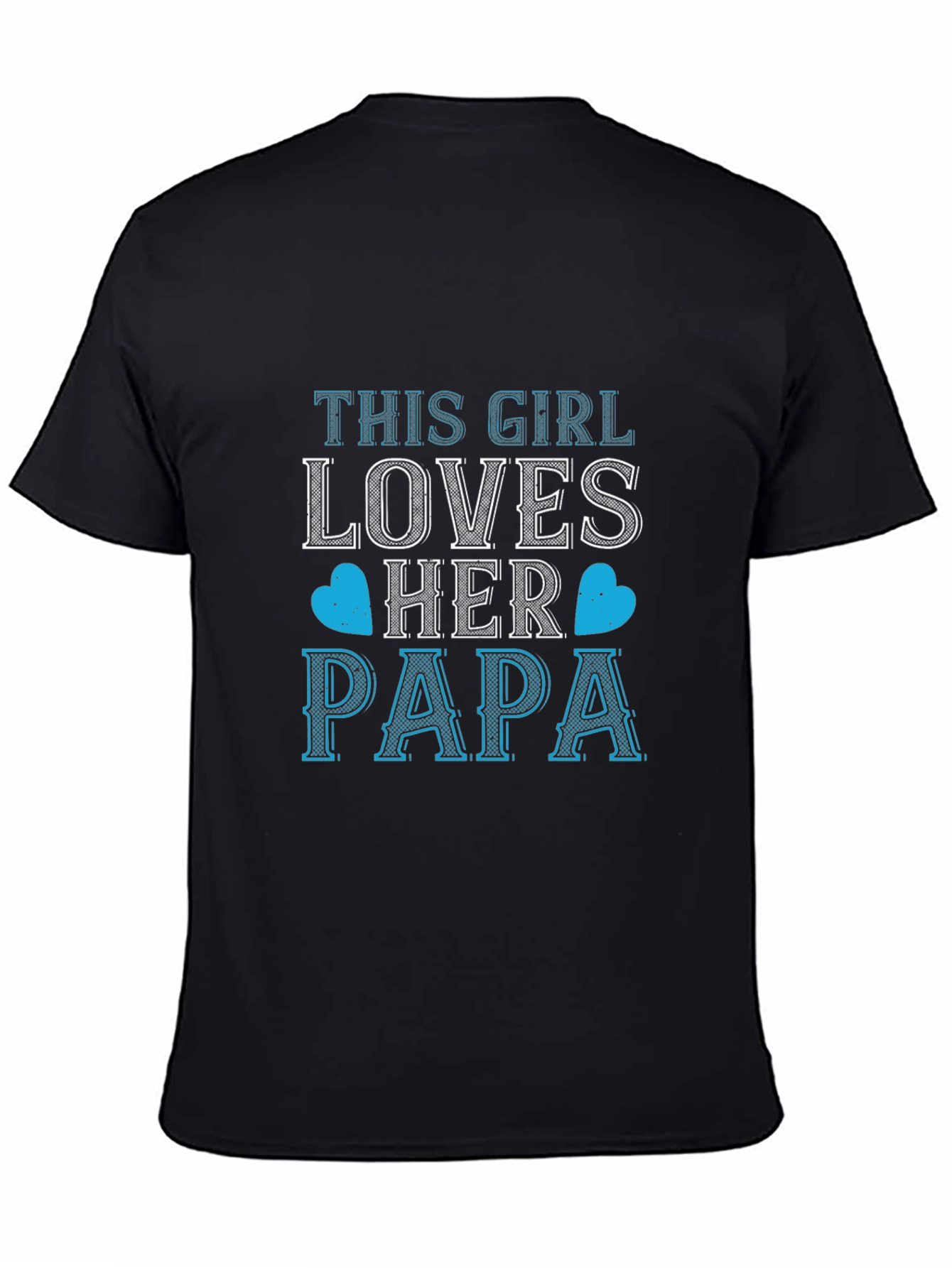 This Girl Loves Her Papa T-Shirt - Gift for Dad
