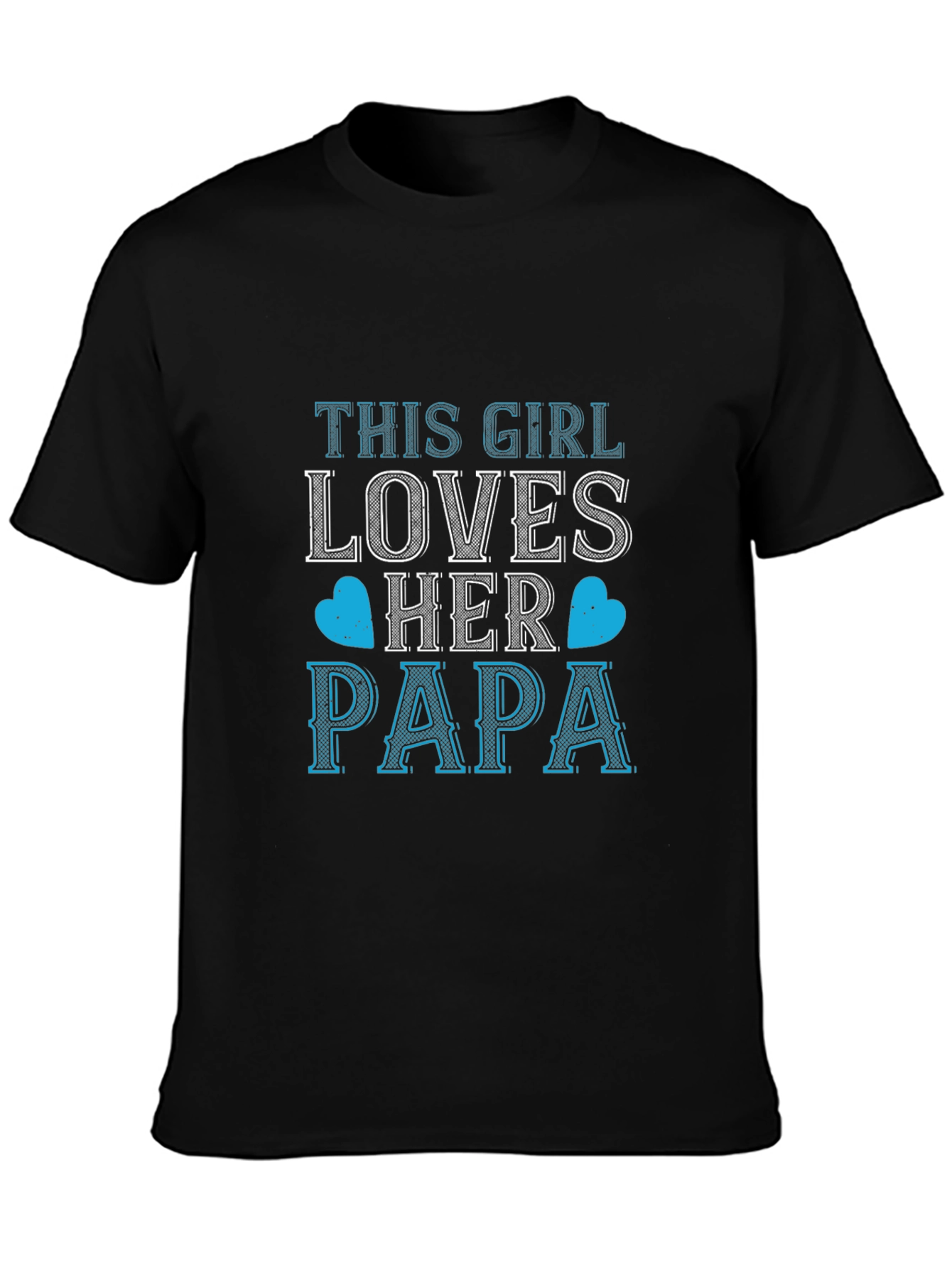 This Girl Loves Her Papa T-Shirt - Gift for Dad