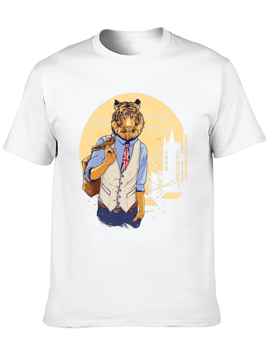 Tiger Man Graphic T-Shirt