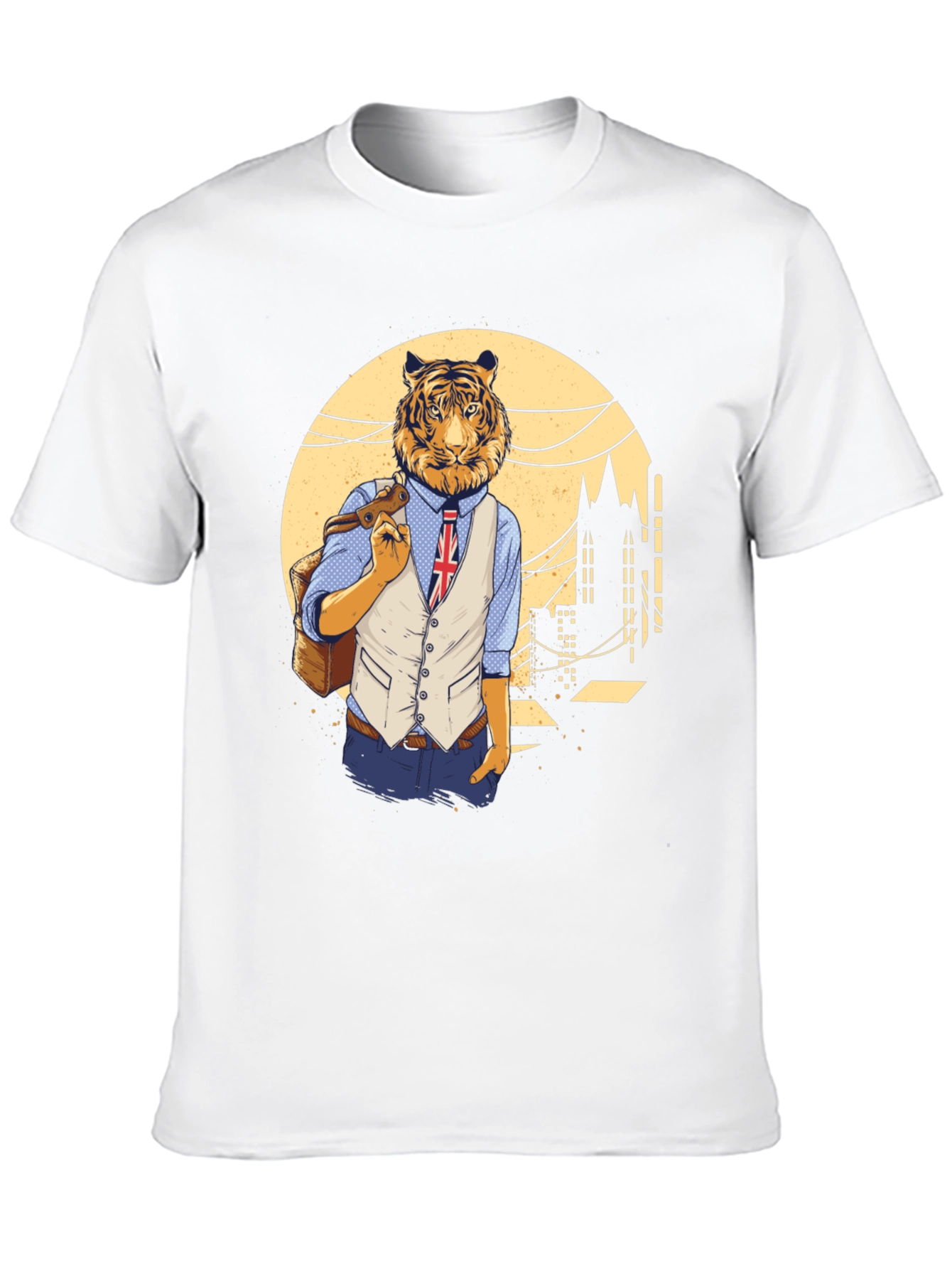 Tiger Man Graphic T-Shirt