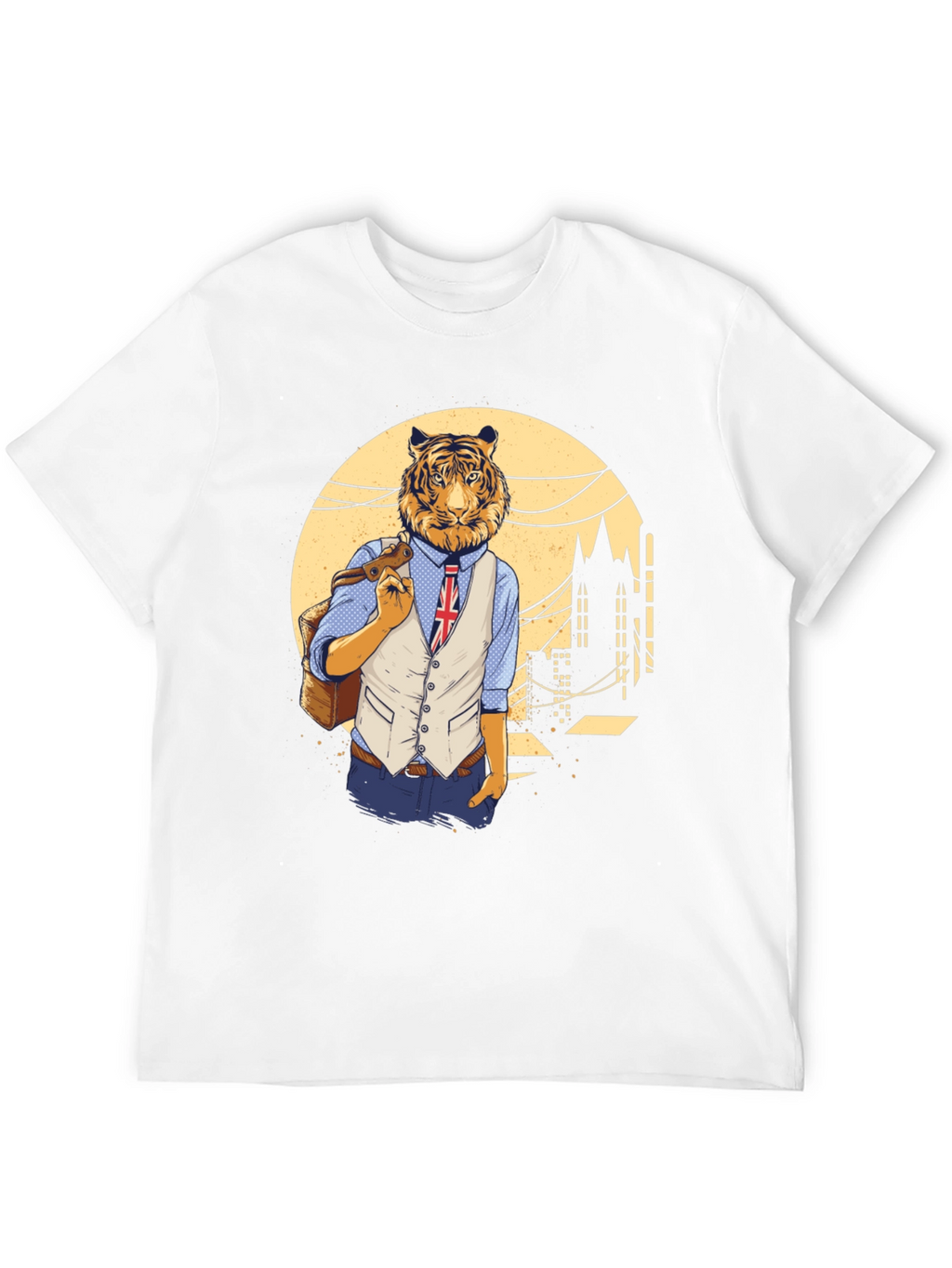 Tiger Man Graphic T-Shirt