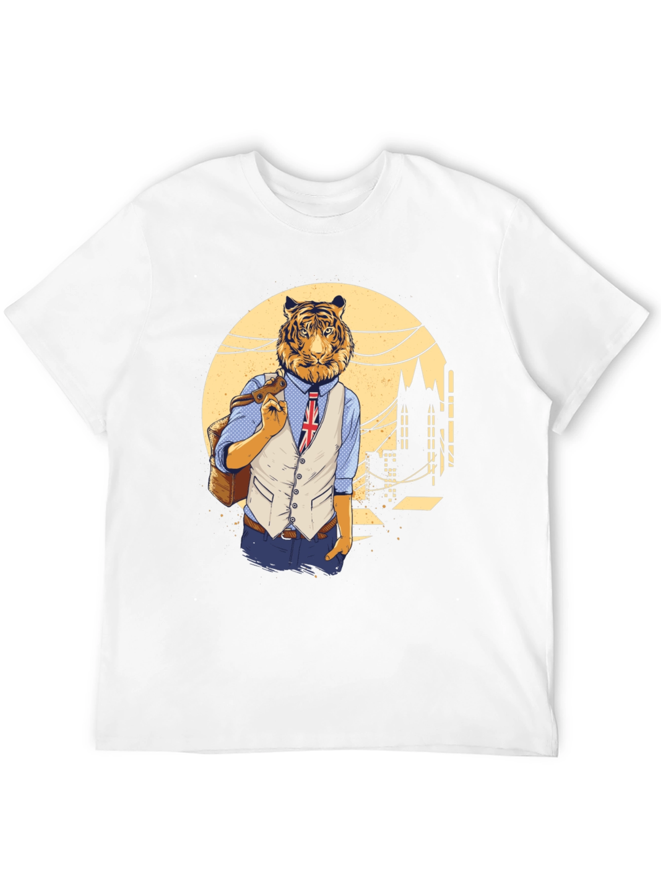 Tiger Man Graphic T-Shirt